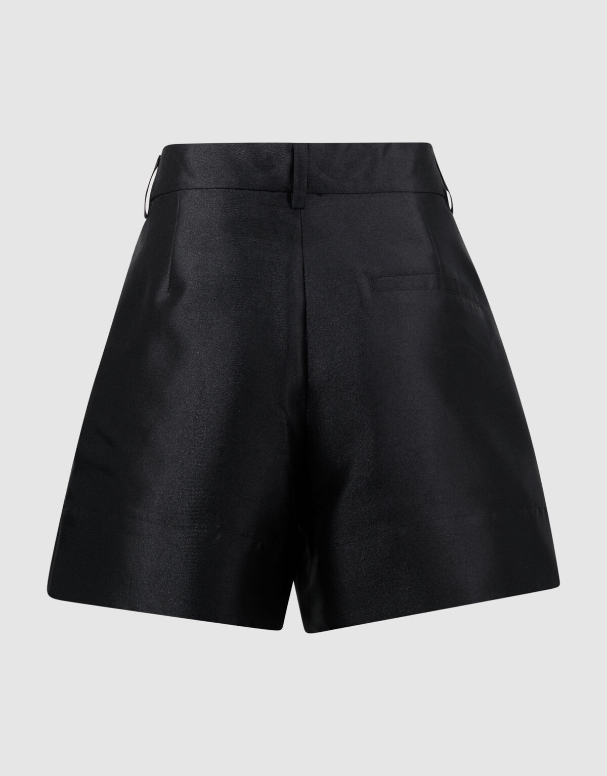 Satin Twill Shorts Black SHOEBY WOMEN