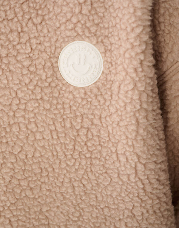 Teddy Hoodie Hellbraun SHOEBY BOYS