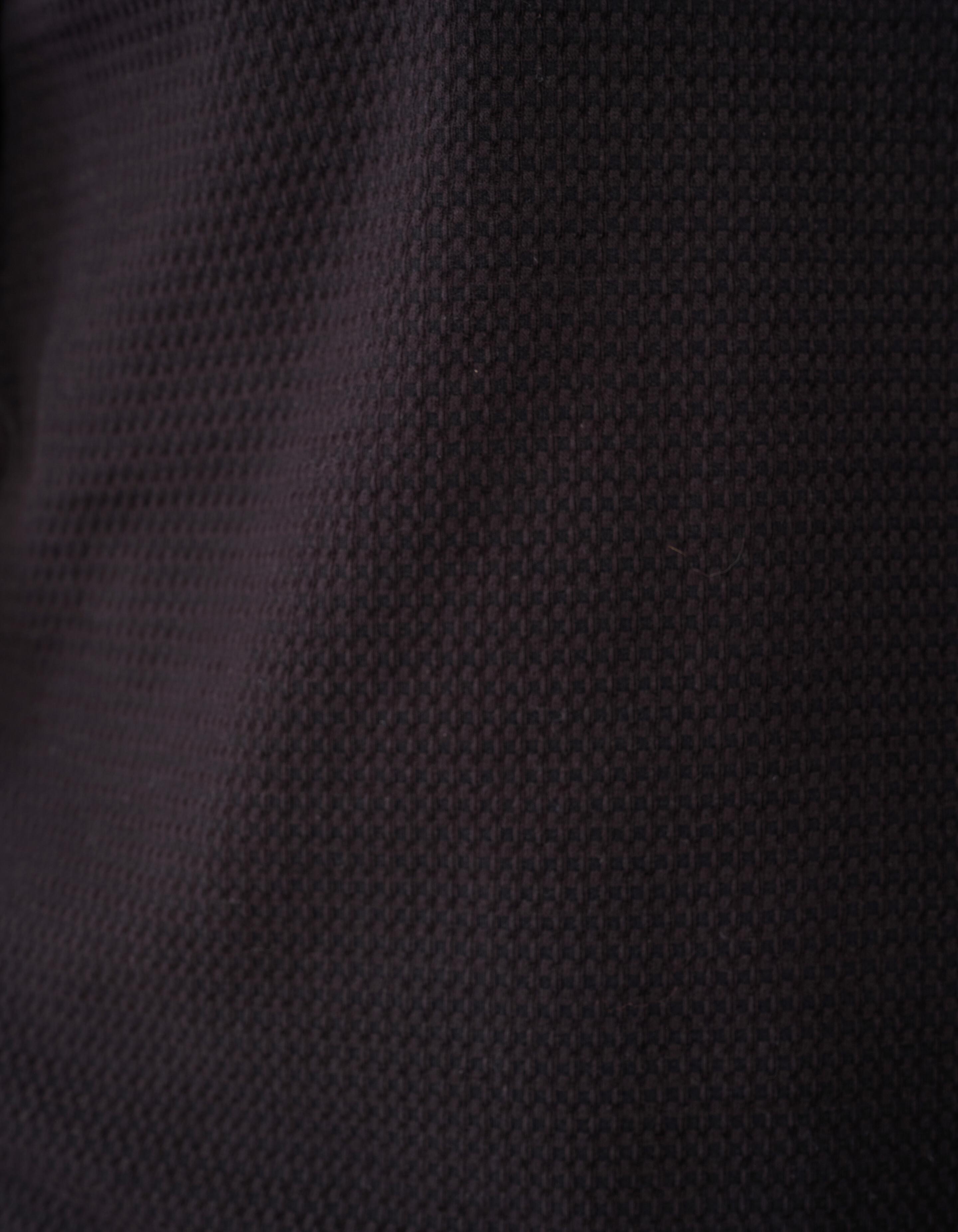 Structure Langarm T-Shirt Dunkelbraun SHOEBY MEN