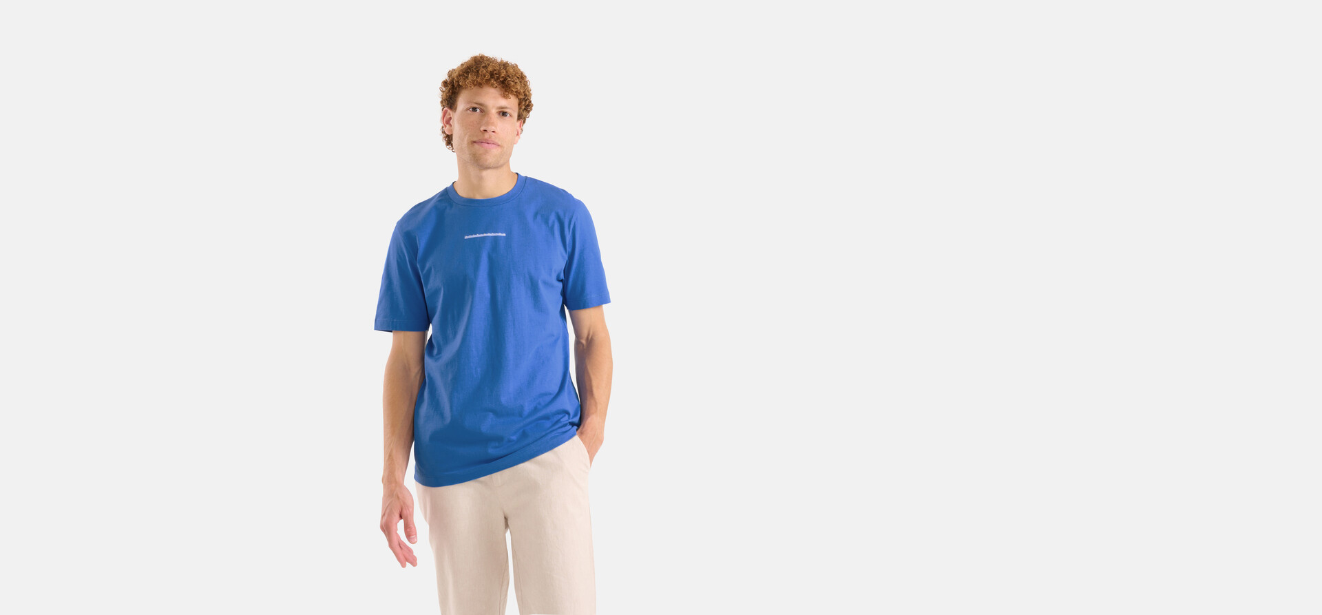 Kunstwerk T-shirt Blau SHOEBY MEN