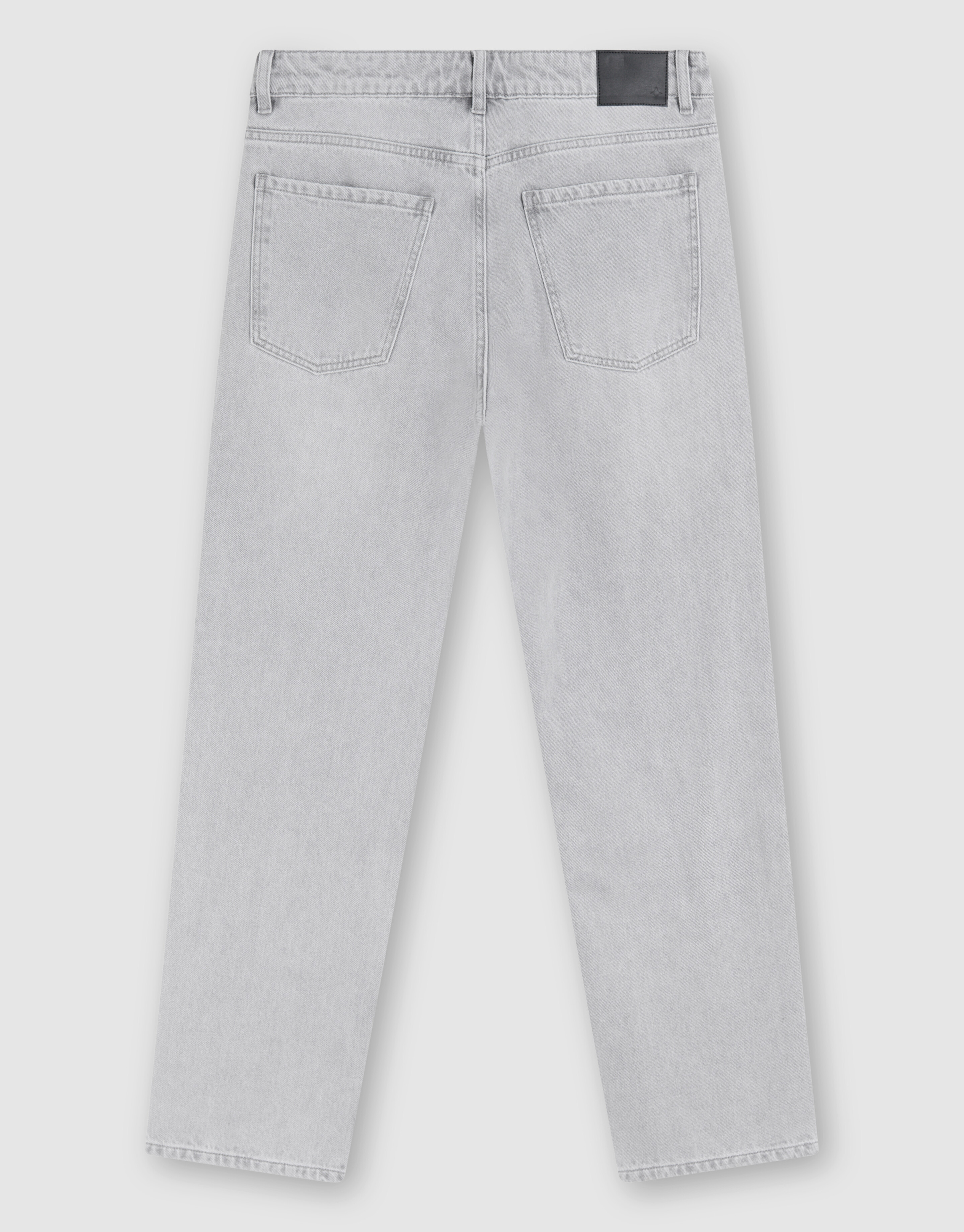 Lockere Tapered Fit Jeans Hellgrau L32 SHOEBY MEN