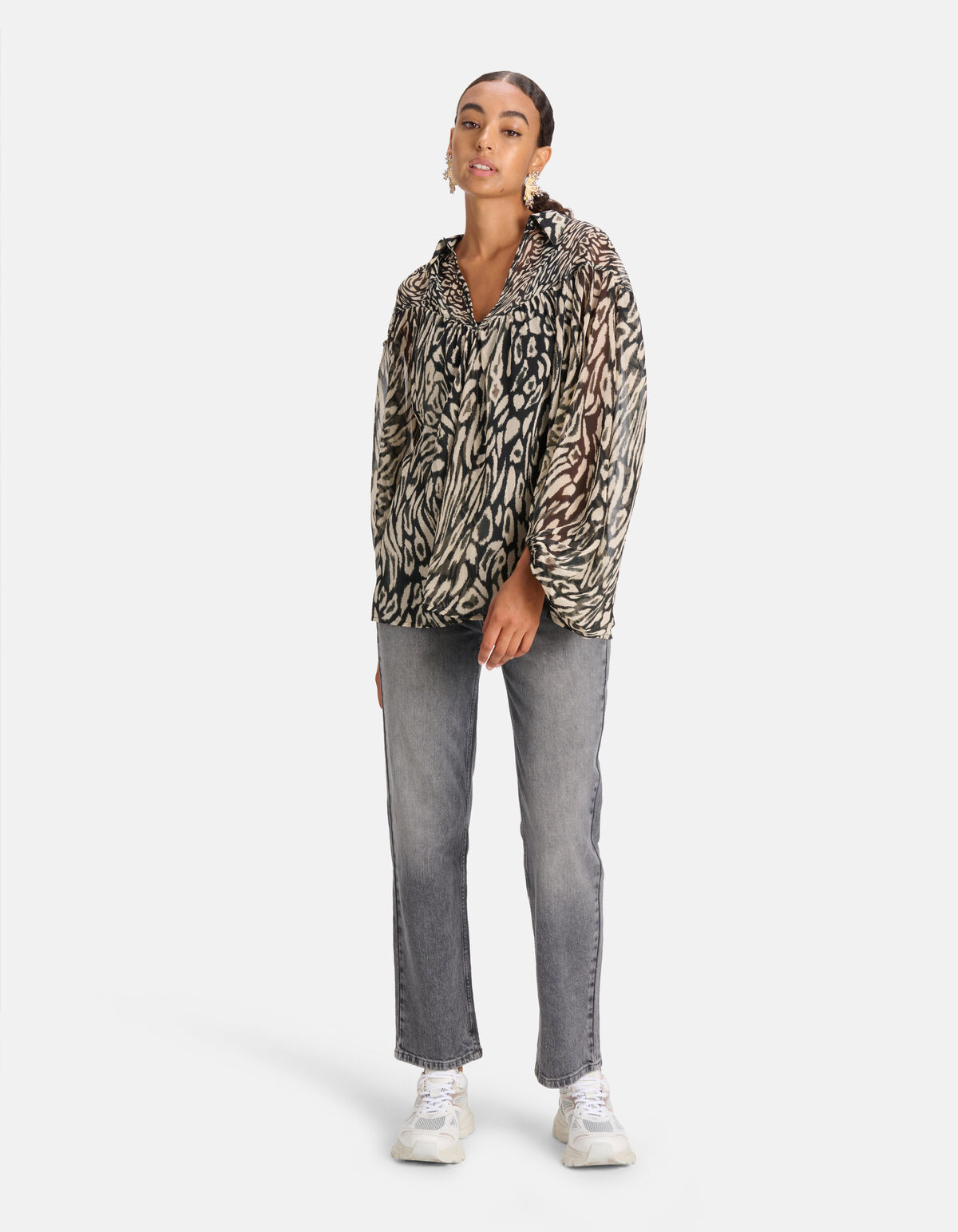 Bluse mit Leopardenmuster SHOEBY WOMEN