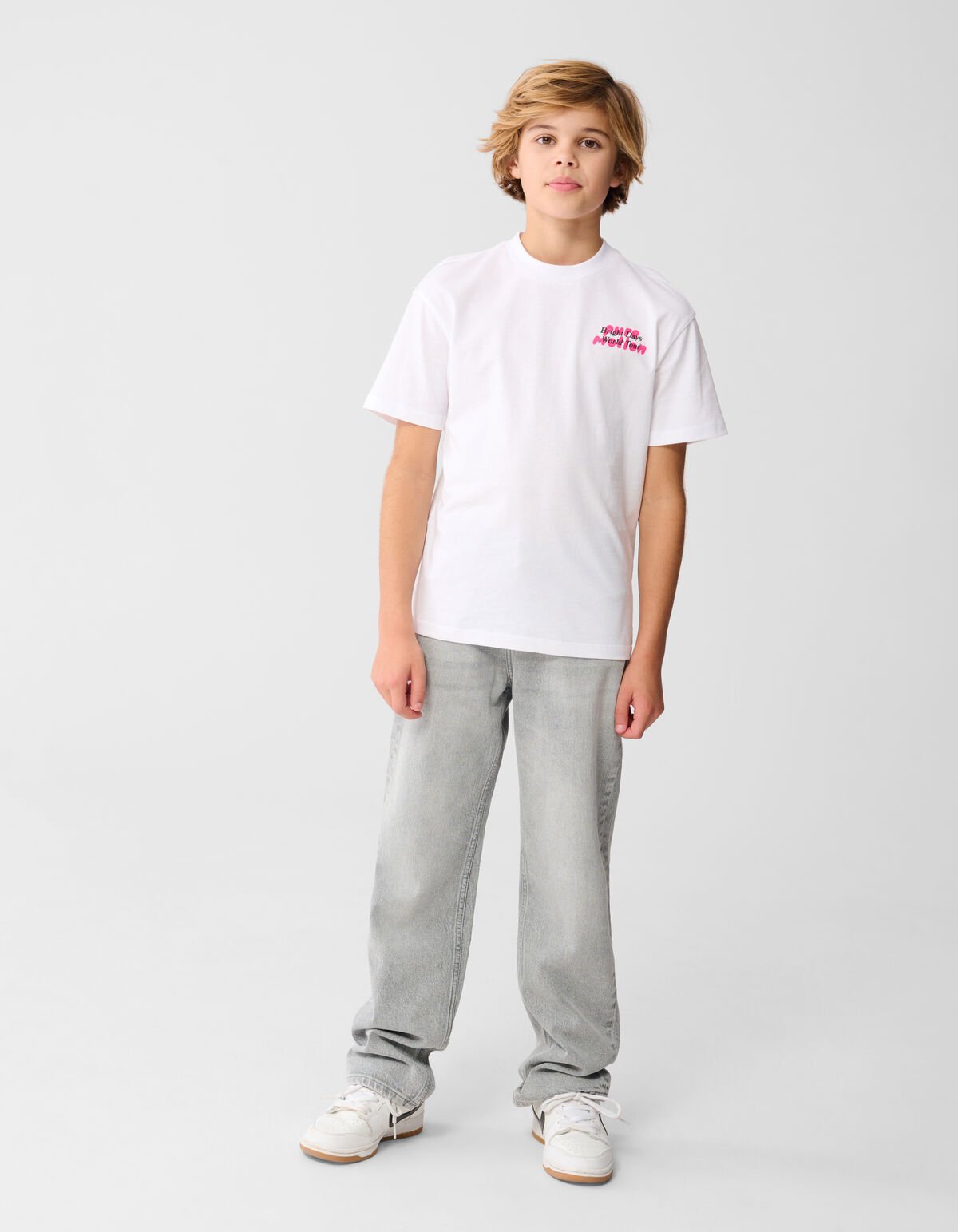 Tour Artwork T-Shirt Wei&szlig; SHOEBY BOYS