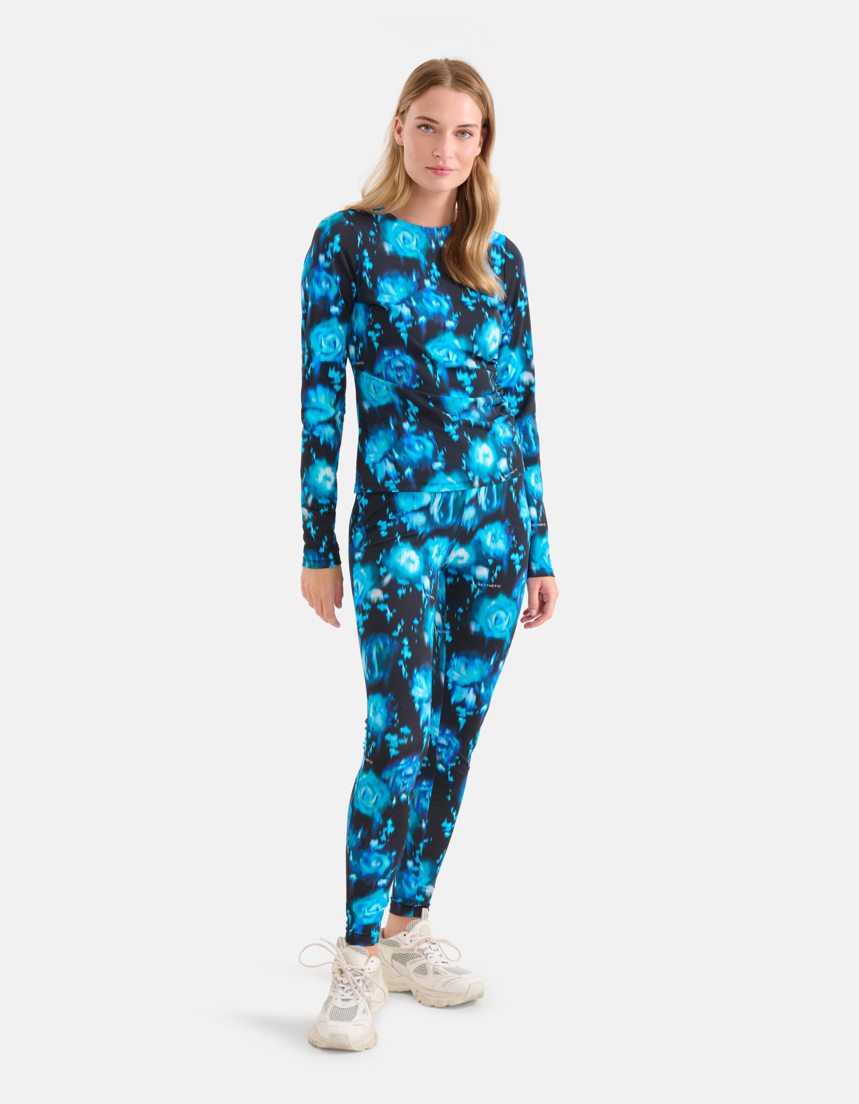 Bedrucktes Reisetop Blau SHOEBY WOMEN