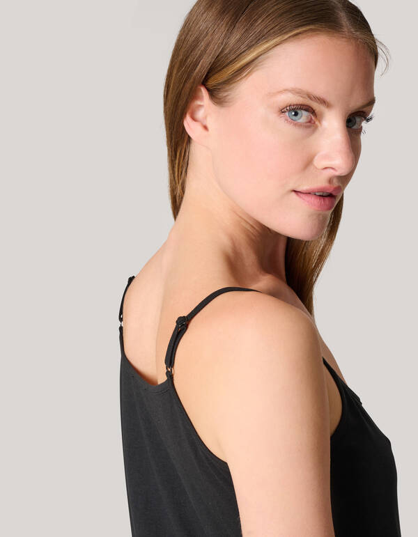 Basic-Unterkleid Schwarz Eksept