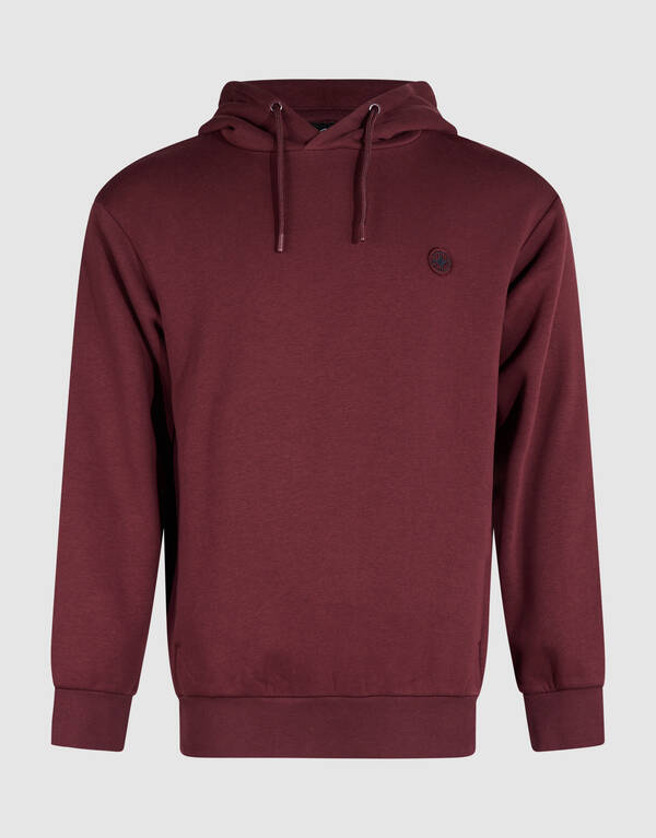 Embroidery Hoodie Dunkelrot SHOEBY MEN