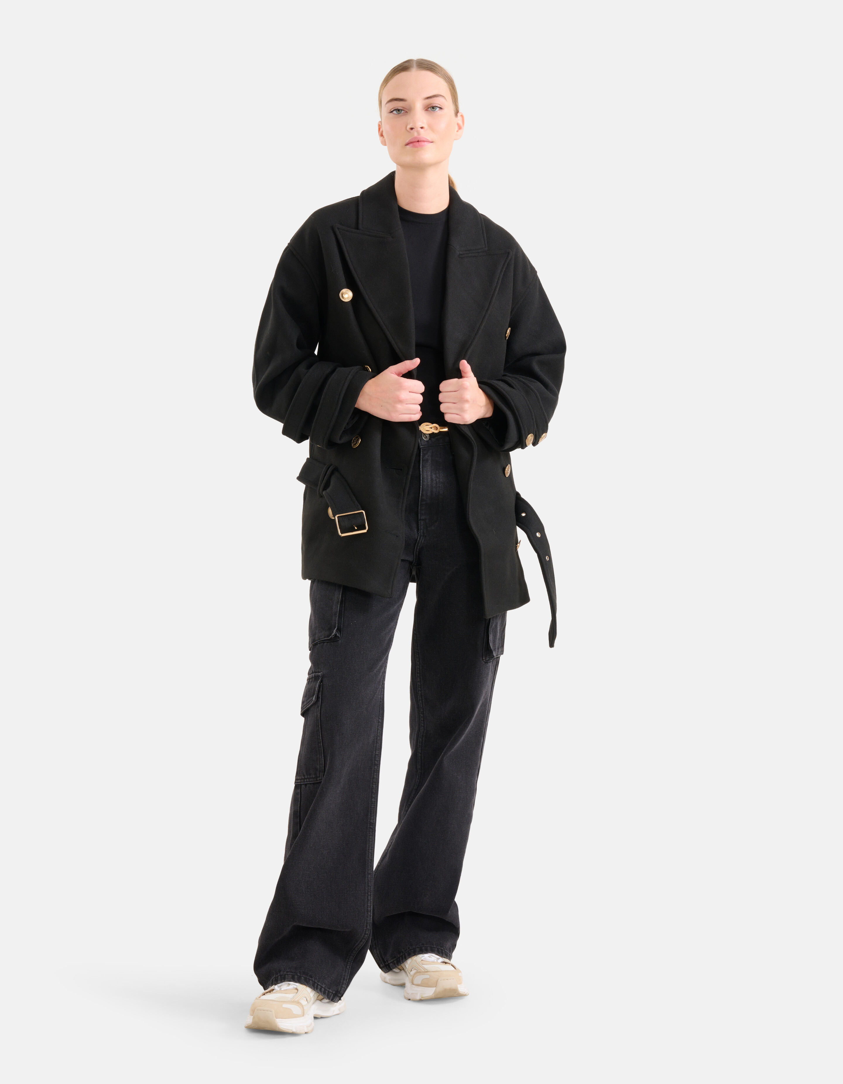 Kurzmantel Schwarz SHOEBY WOMEN