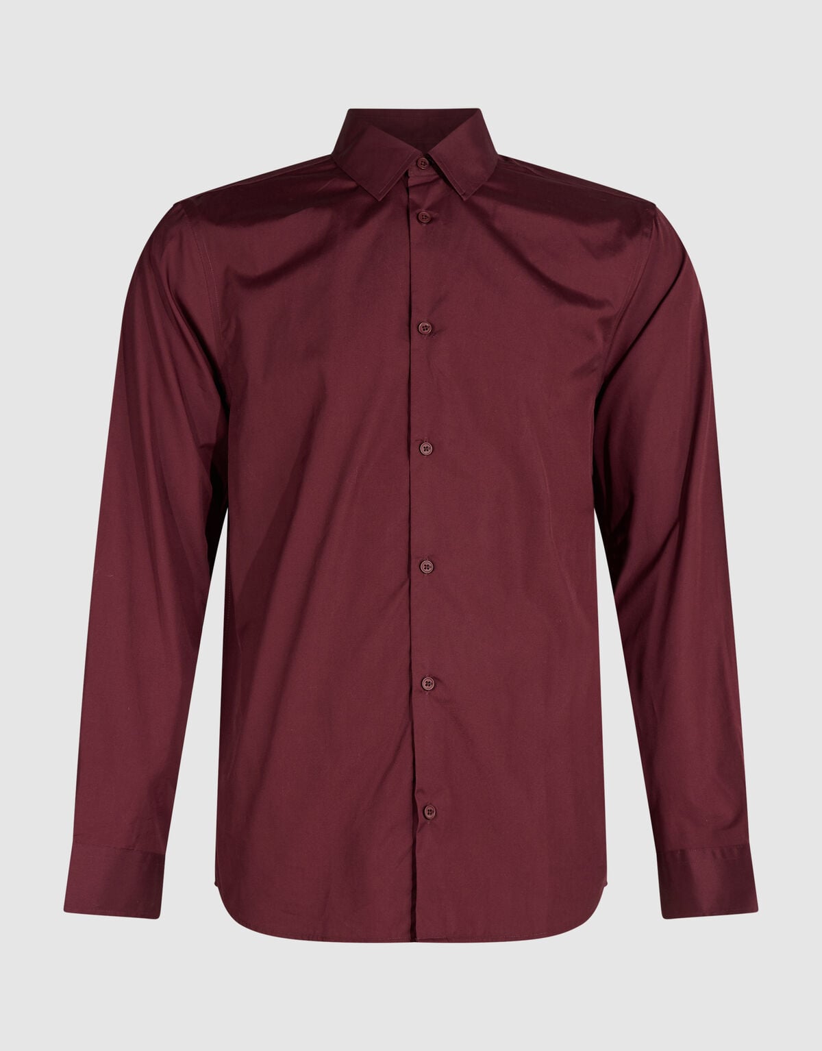 Basic Hemd Dunkelrot SHOEBY MEN