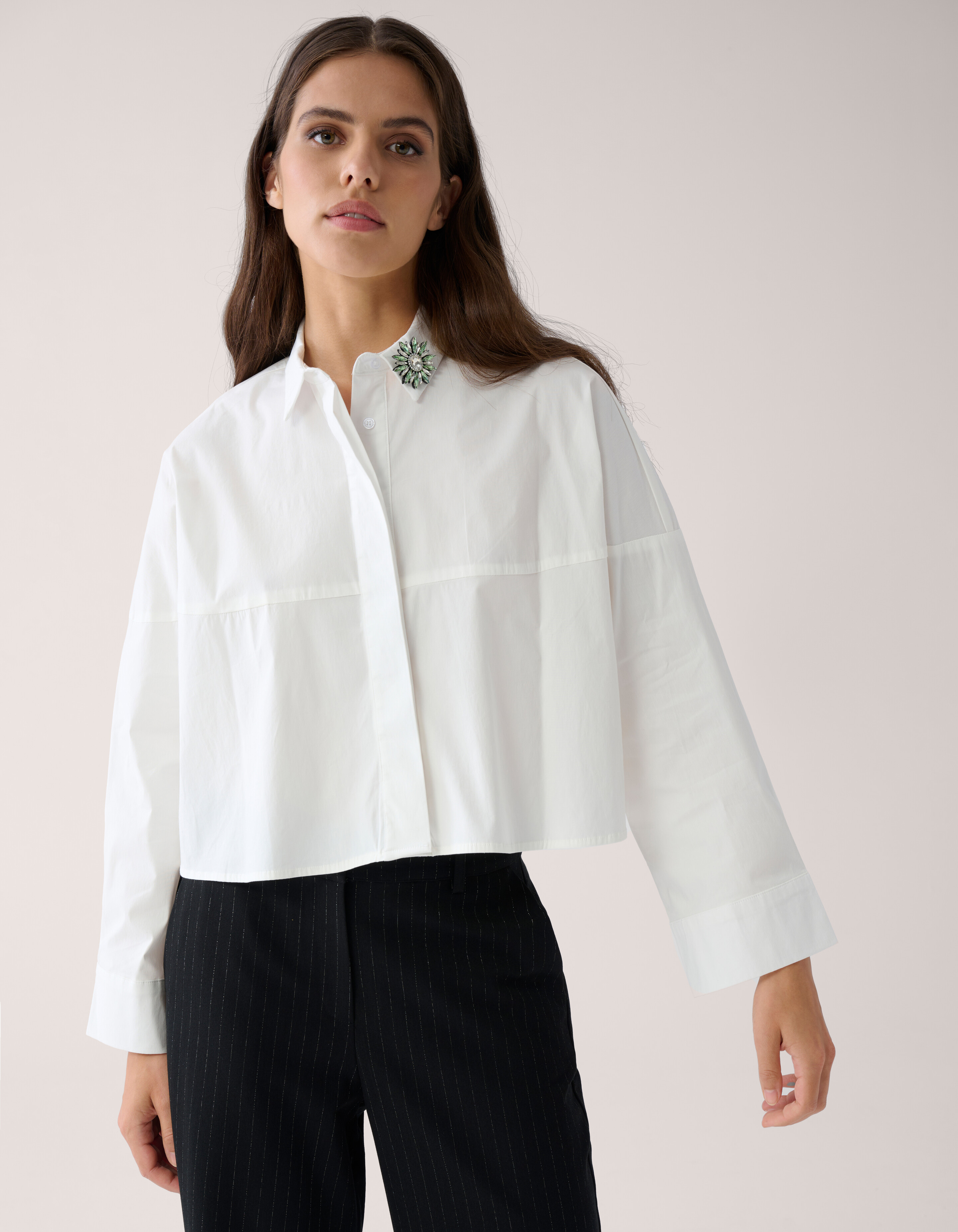 Weite Bluse Weiß By Mieke SHOEBY WOMEN