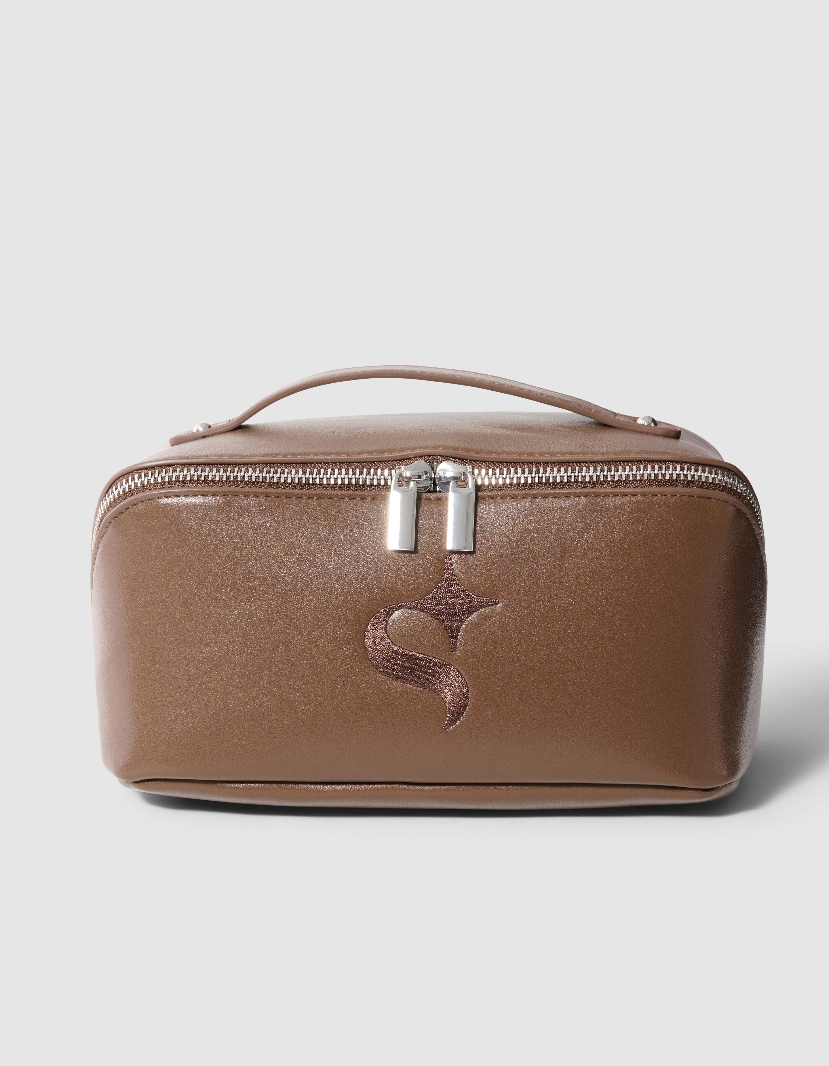 Kosmetiktasche Braun SHOEBY ACCESSOIRES