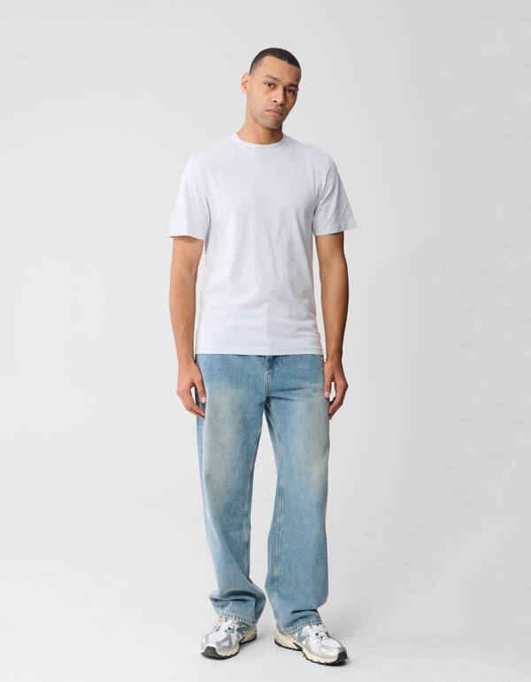 Fading Artwork T-Shirt Hellblau SHOEBY MEN