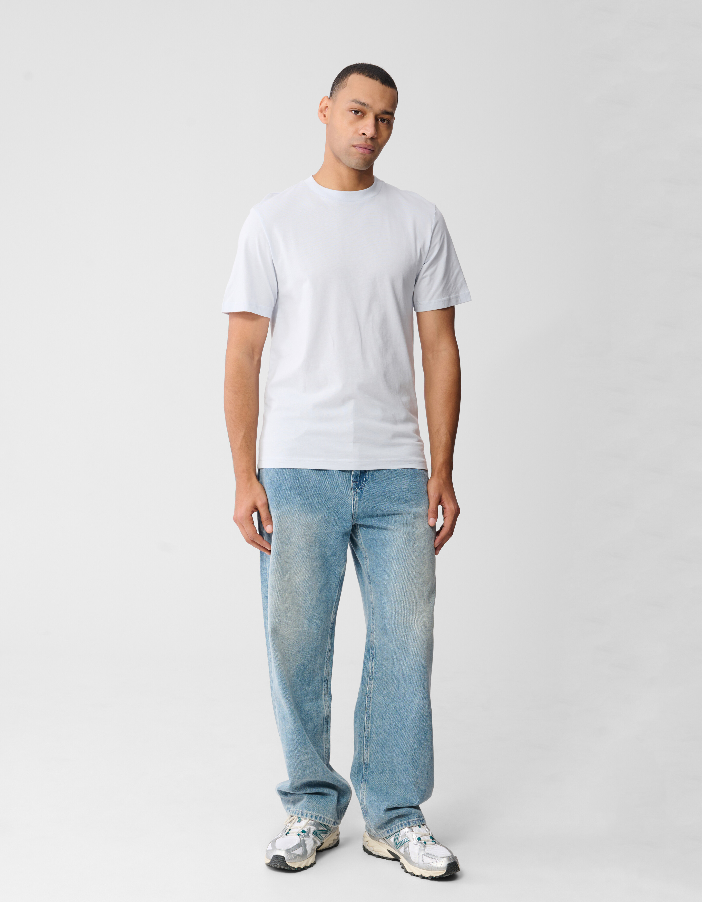 Fading Artwork T-Shirt Hellblau SHOEBY MEN