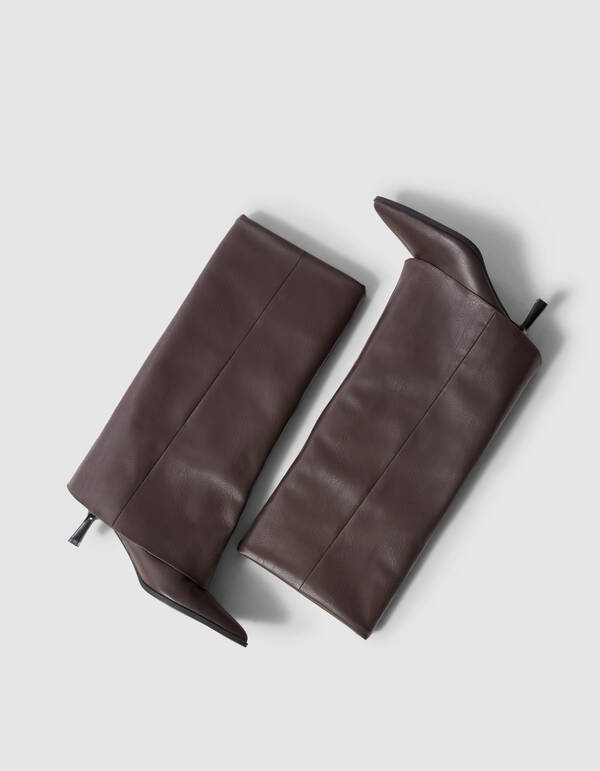 Cover Hohe Stiefel Dunkelbraun SHOEBY SHOES