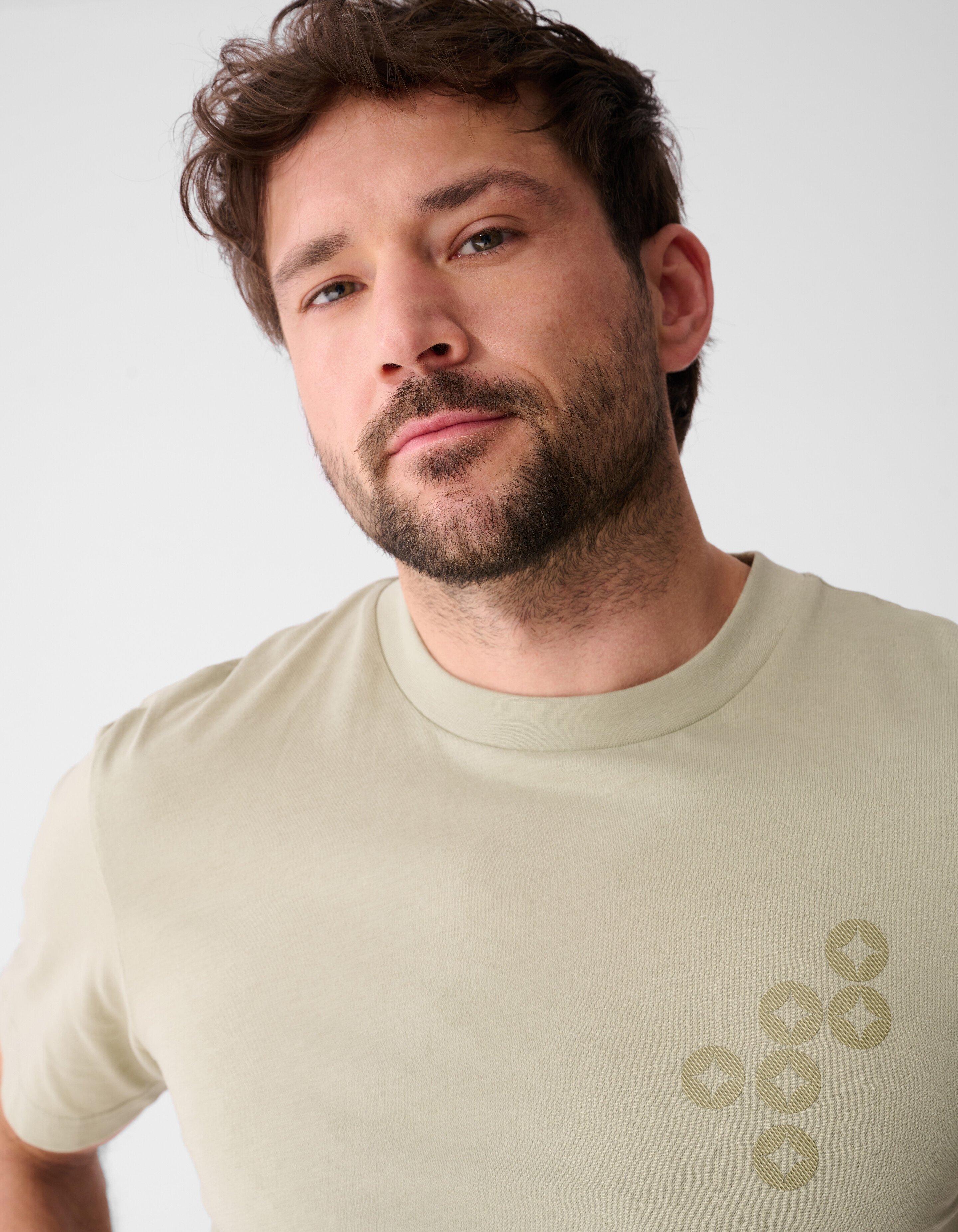 Spread Logo T-Shirt Hellgr&uuml;n SHOEBY MEN