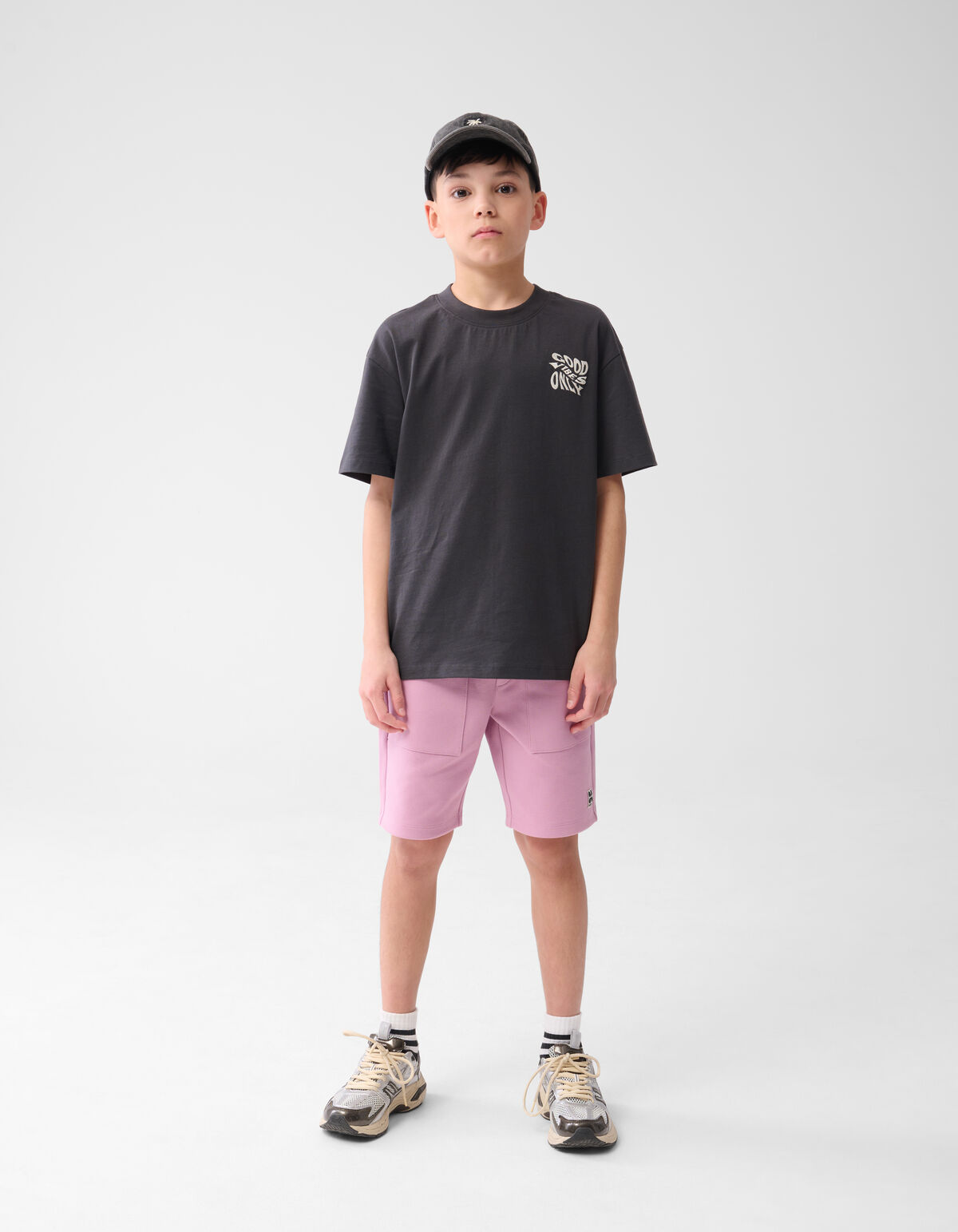 Artwork T-shirt Dunkelgrau SHOEBY BOYS