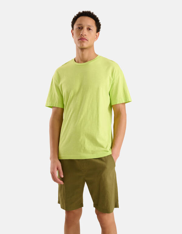 Jersey-T-Shirt Hellgrün SHOEBY MEN