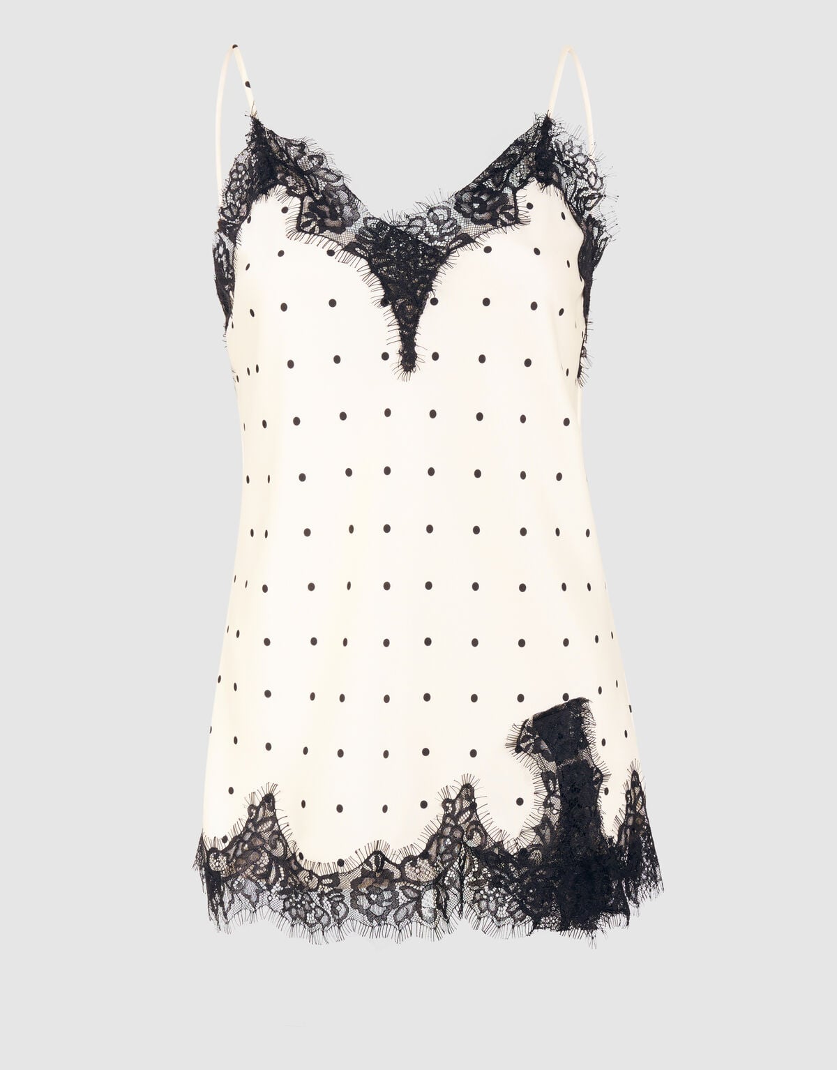 Polkadot Top Gebrochen Wei&szlig; von Monica SHOEBY WOMEN