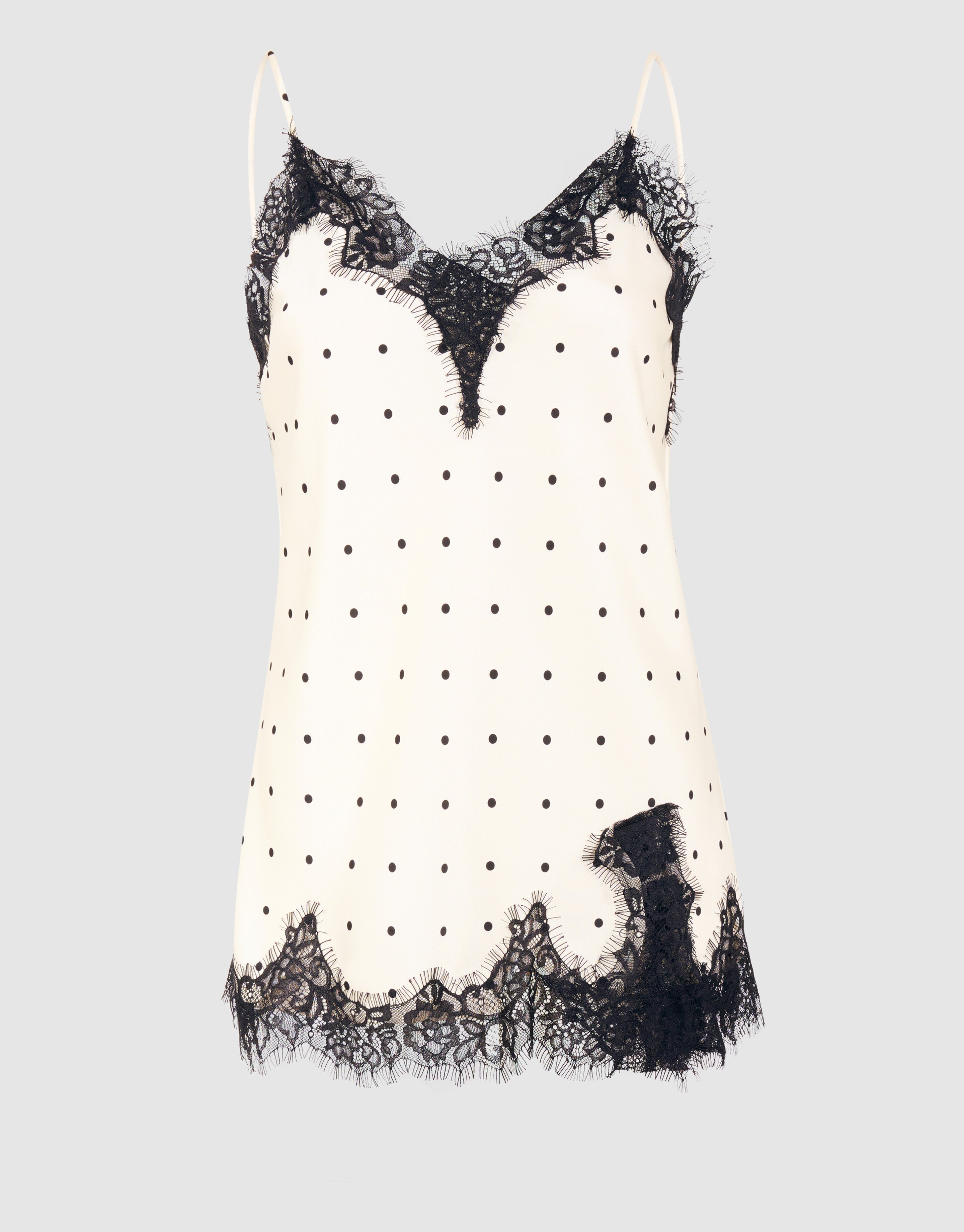 Polkadot Top Gebrochen Wei&szlig; von Monica SHOEBY WOMEN