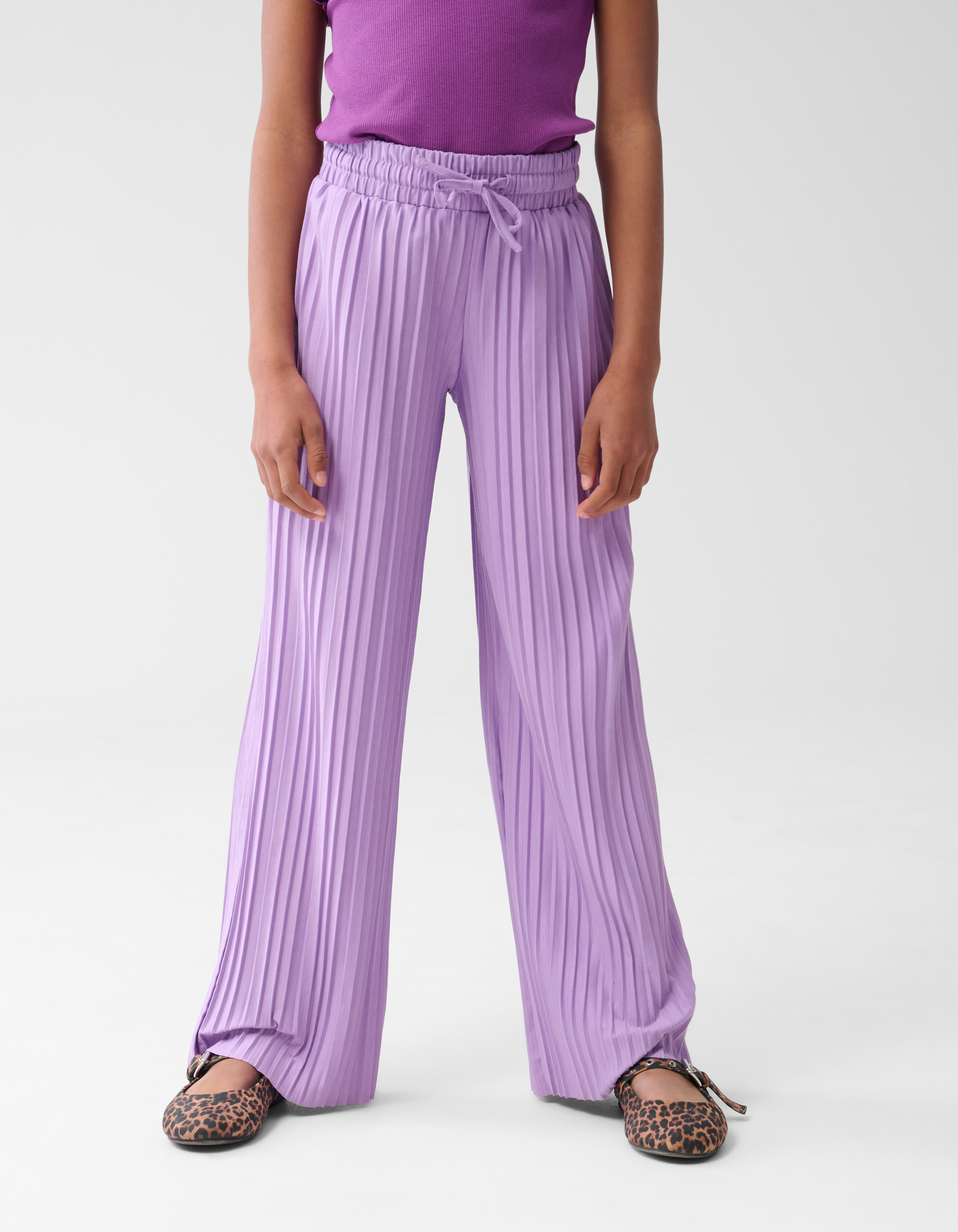 Plissé-Hose Hellviolett SHOEBY GIRLS