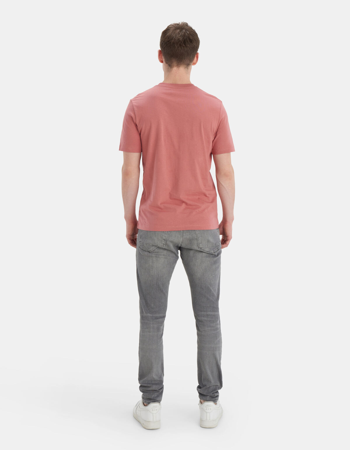 T-Shirt mit kleinem Aufdruck REFILL