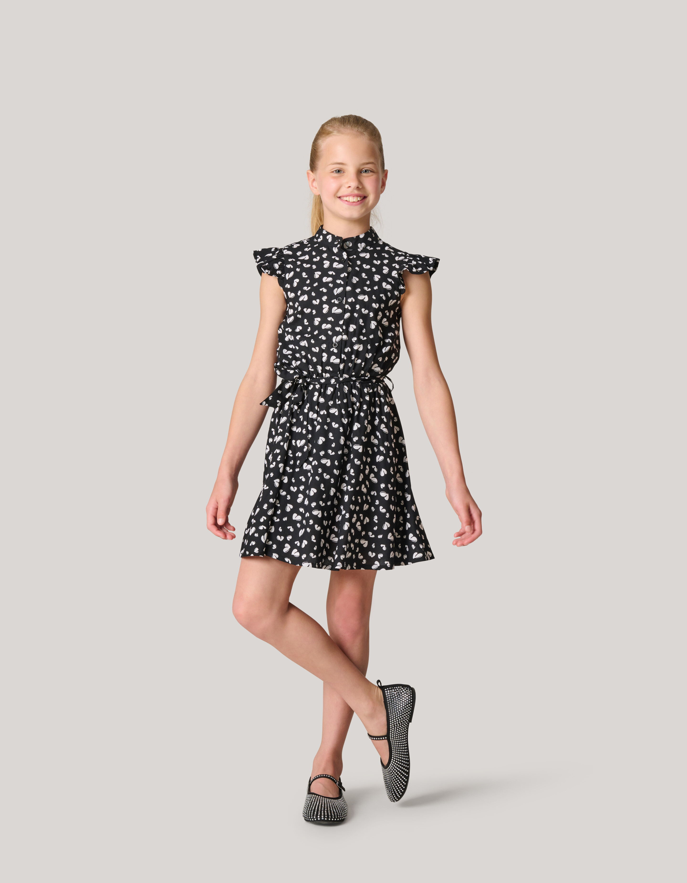 Herzkleid Schwarz SHOEBY GIRLS