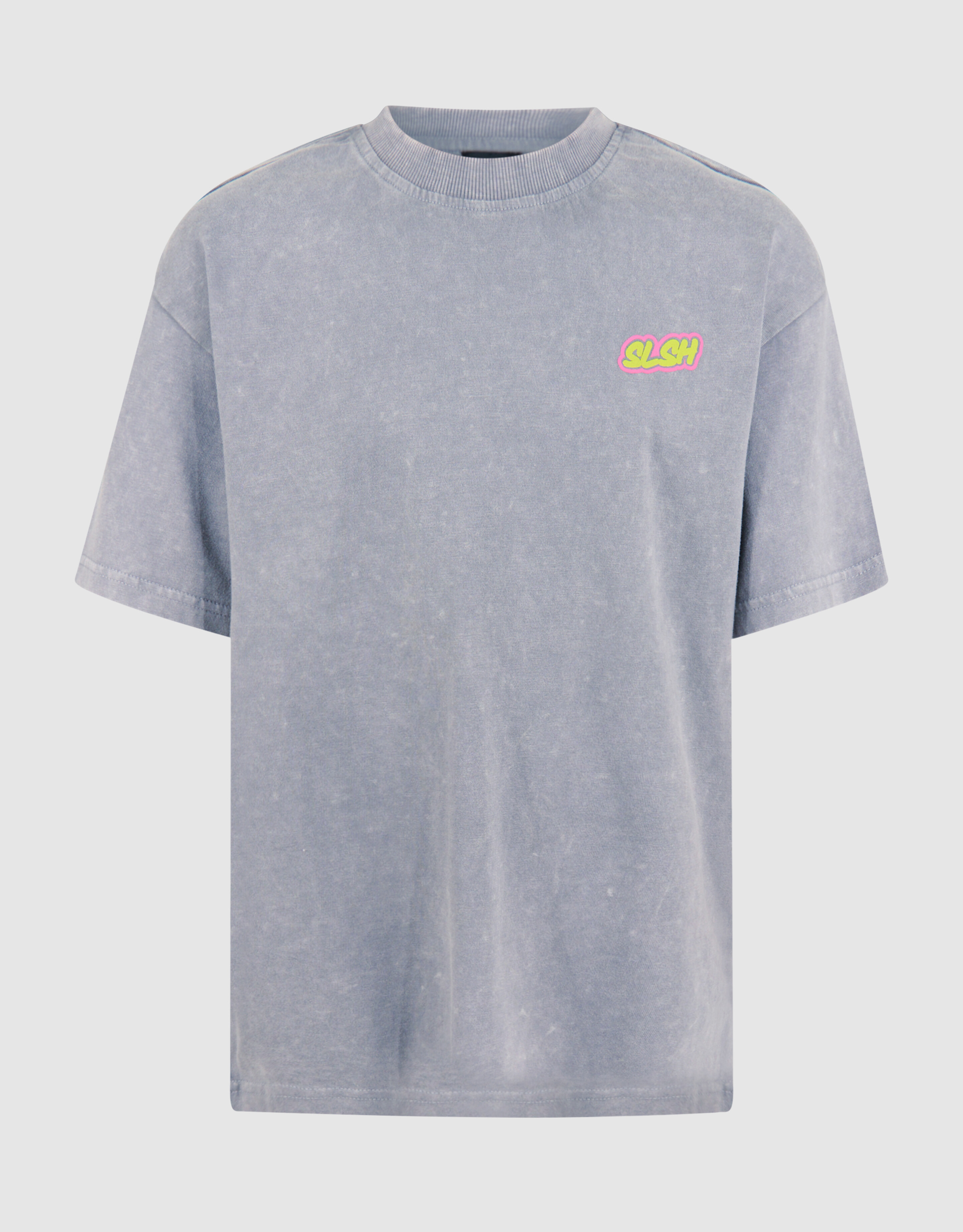 Text-T-Shirt Gewaschenes Hellgrau SHOEBY BOYS