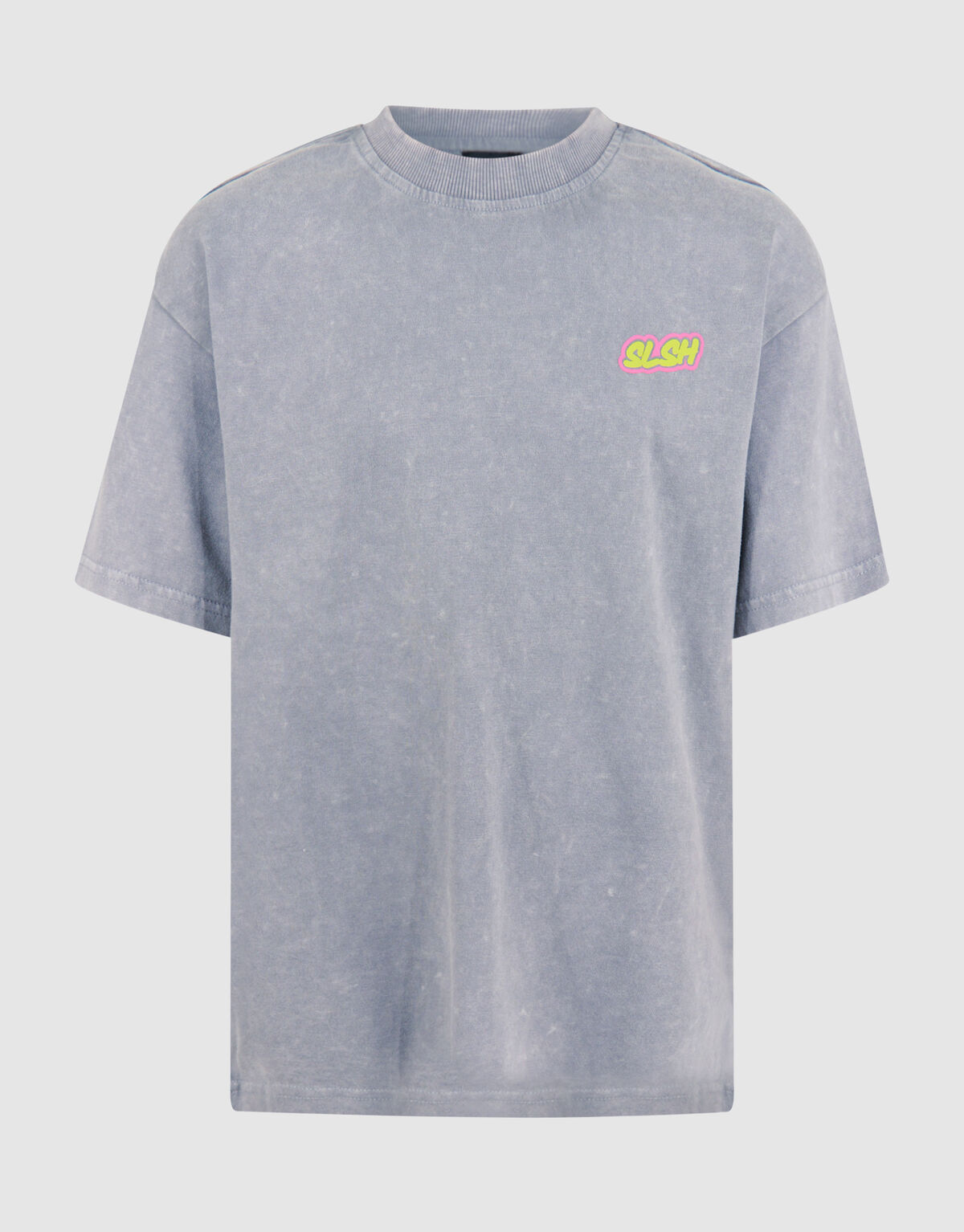 Text-T-Shirt Gewaschenes Hellgrau SHOEBY BOYS