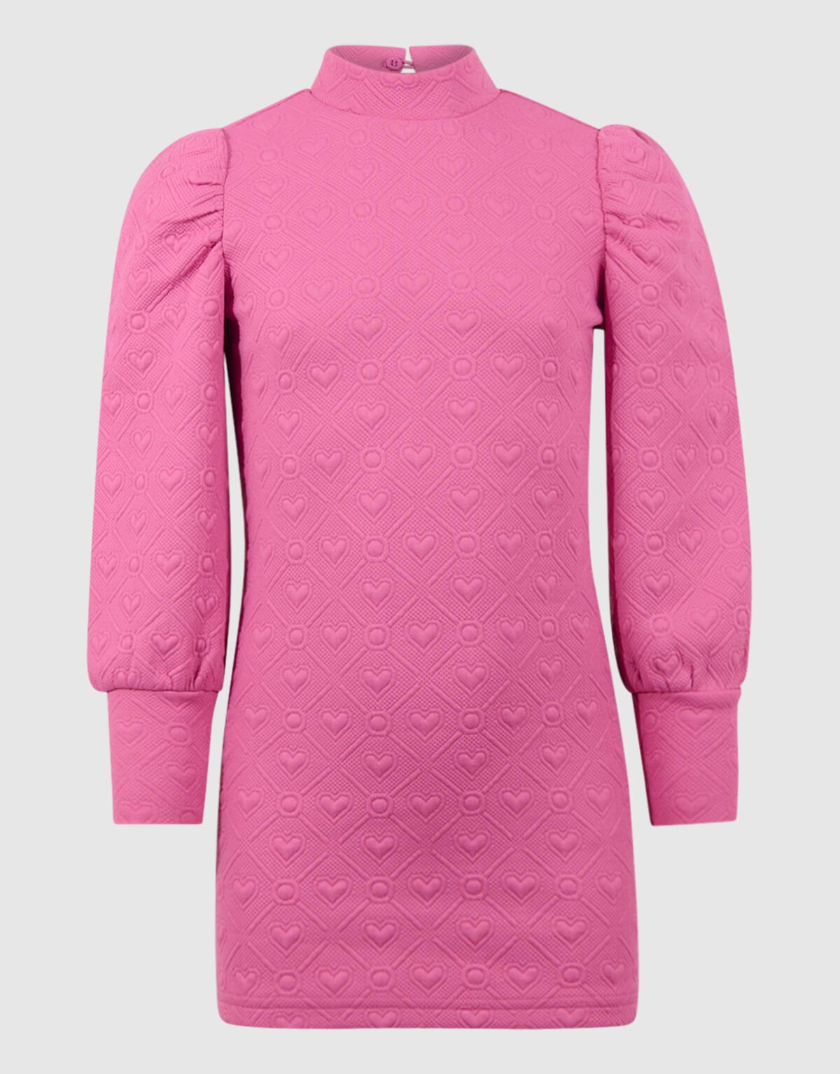 Jacquard Mini Kleid Rosa SHOEBY GIRLS