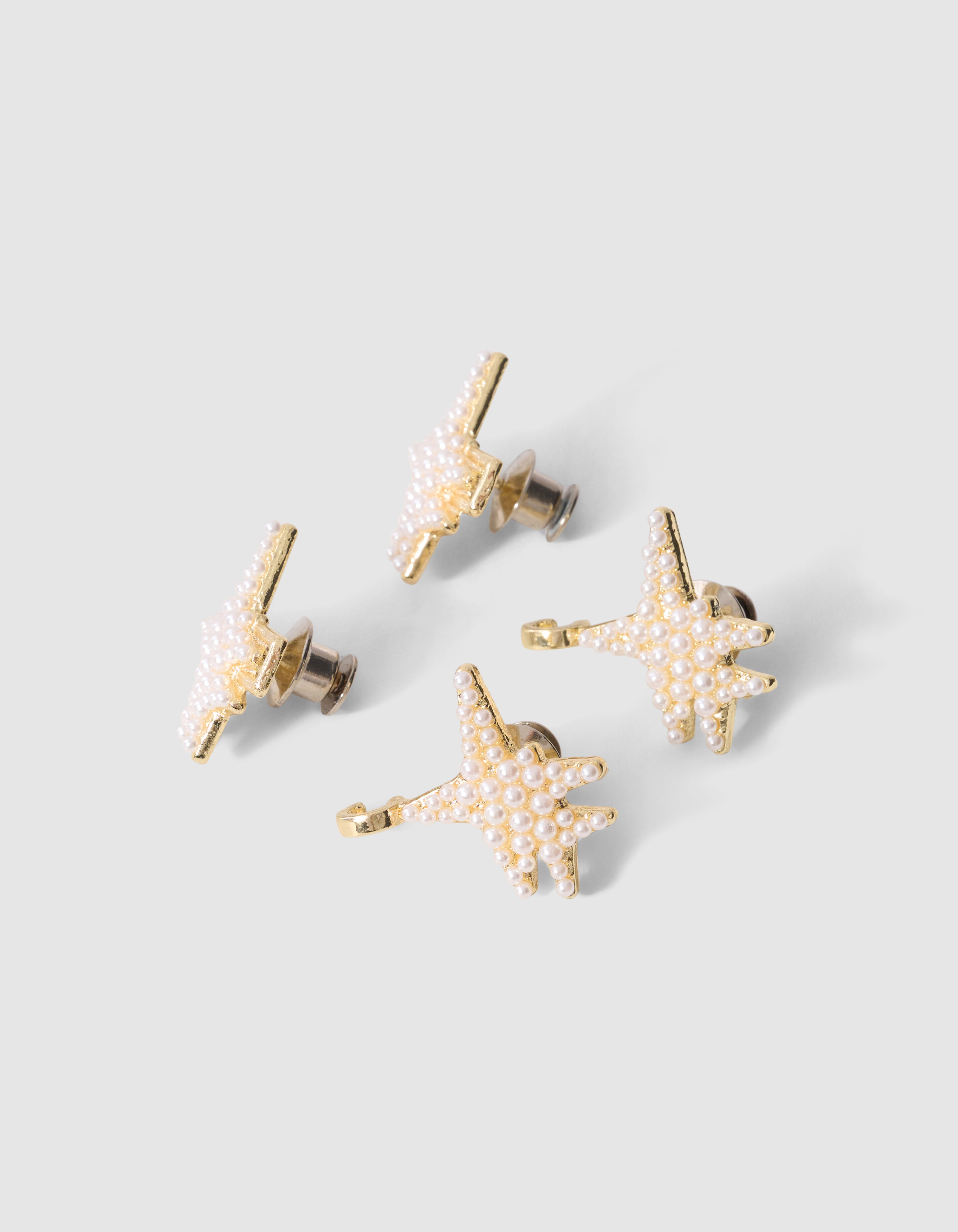 Pearl Spark Jeans-Anstecker Gold SHOEBY ACCESSOIRES