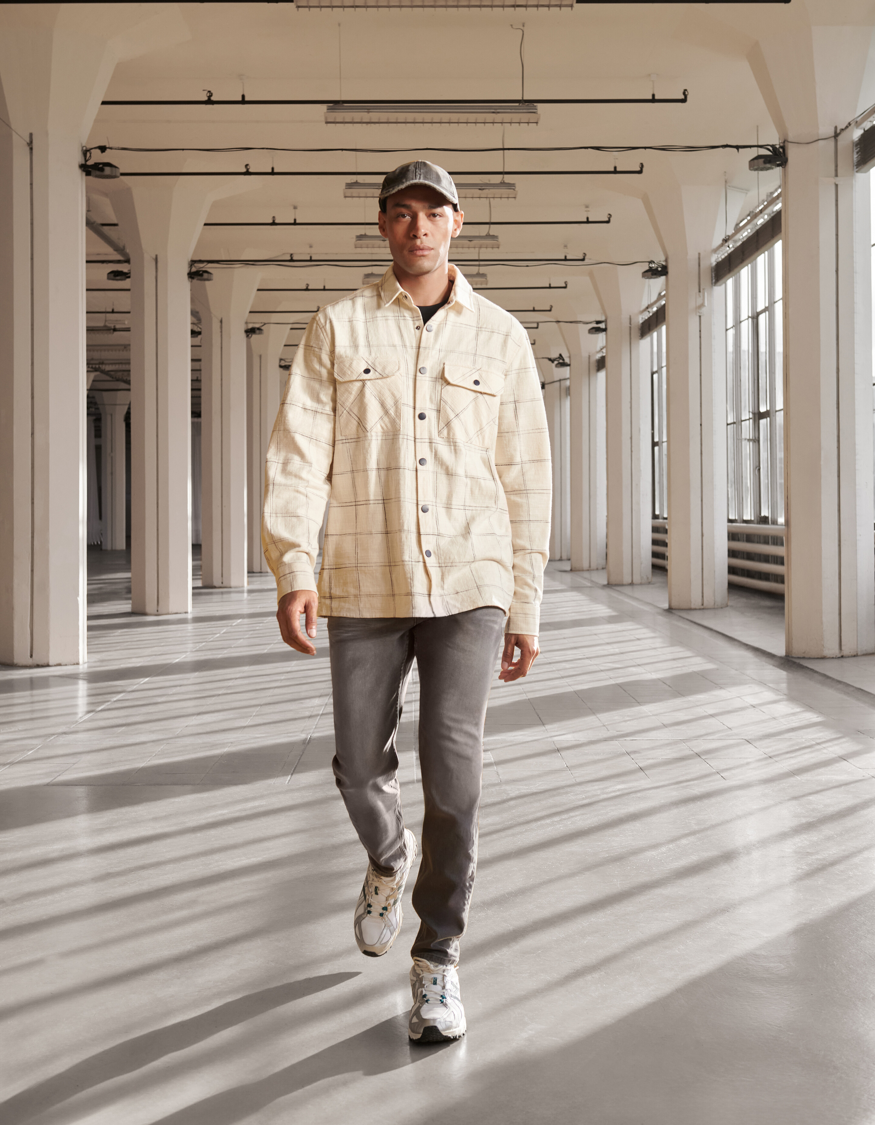Straight Jeans Grau Länge 32 SHOEBY MEN