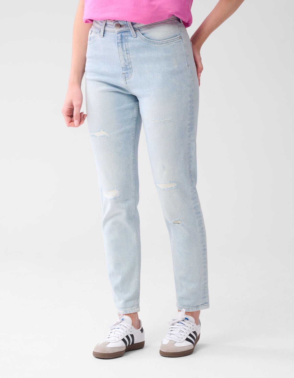 Tapered Fit Jeans Gebleicht L29 SHOEBY WOMEN