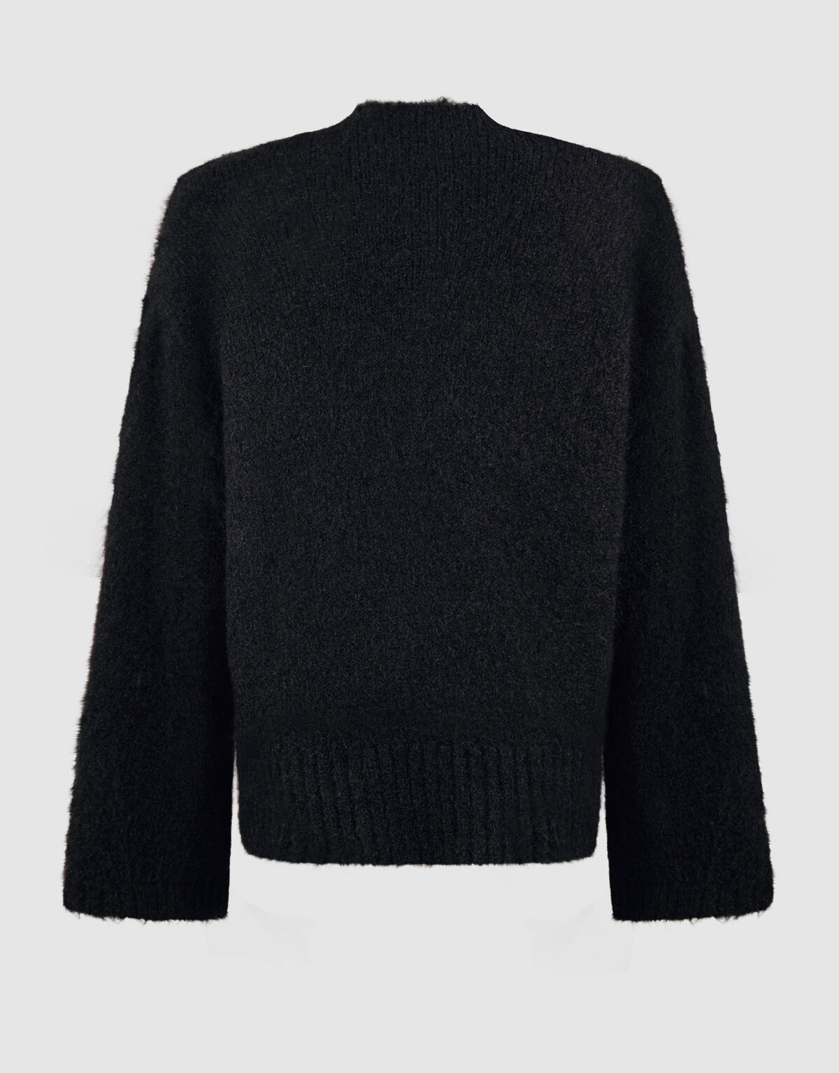 Flauschiger Oversized Pullover Schwarz von Monica SHOEBY WOMEN