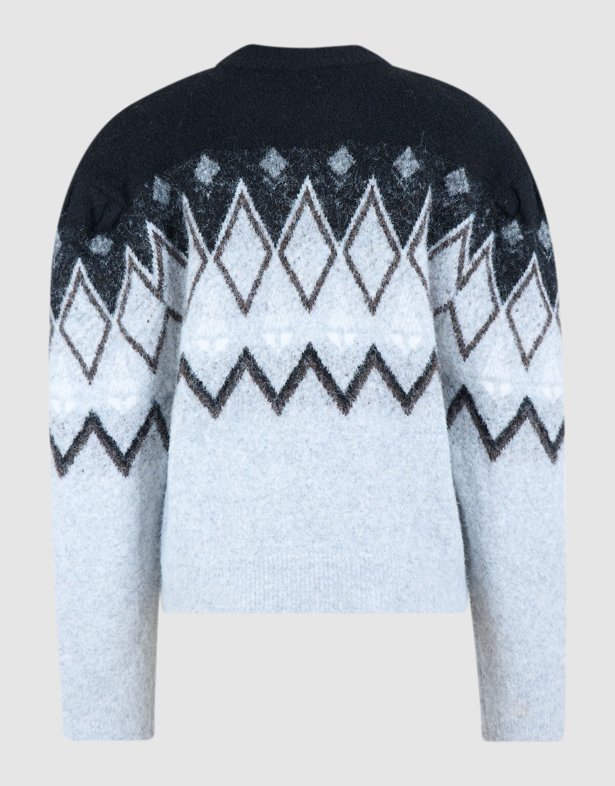 Studio Zigzag Pullover Hellgrau SHOEBY WOMEN