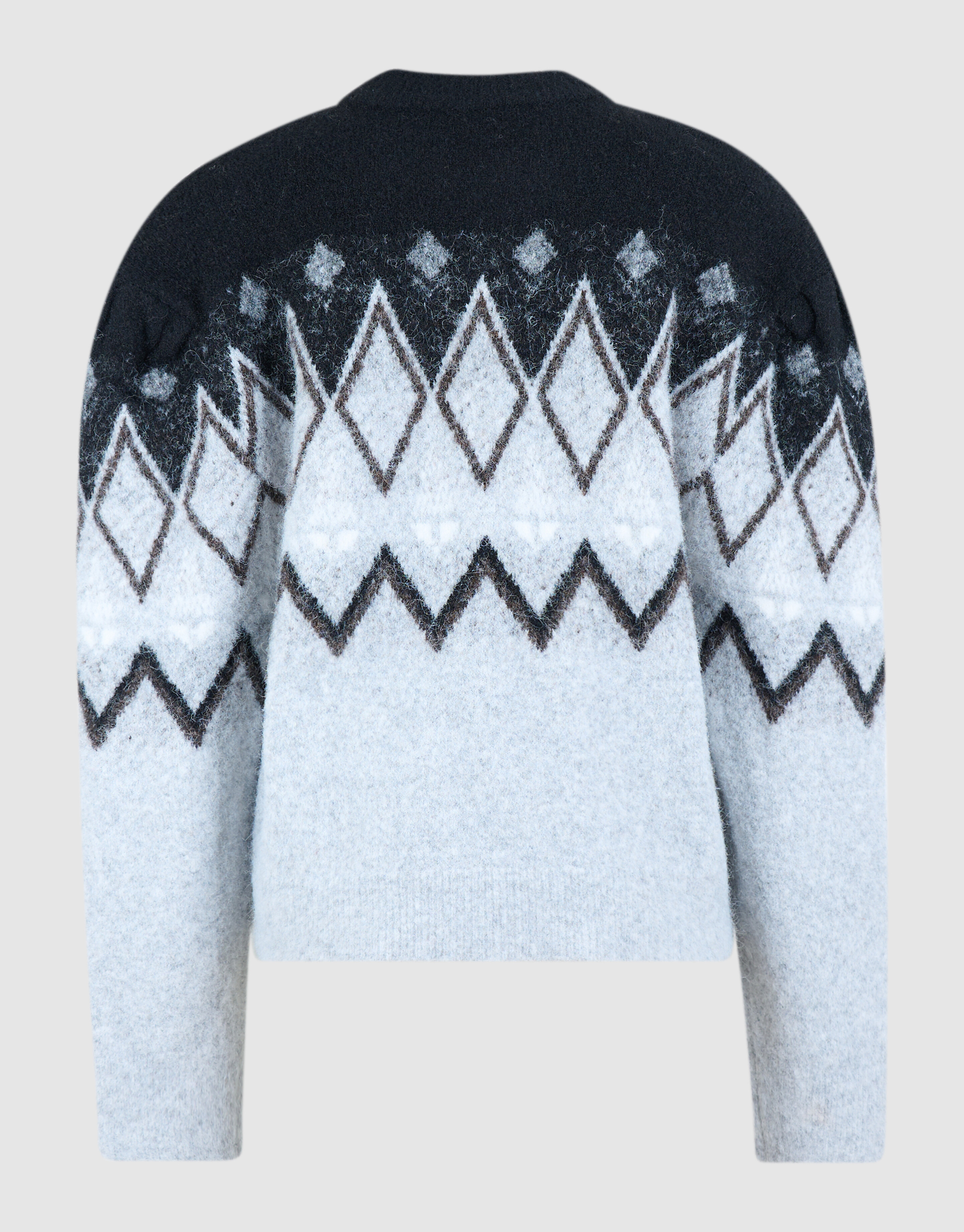 Studio Zigzag Pullover Hellgrau SHOEBY WOMEN