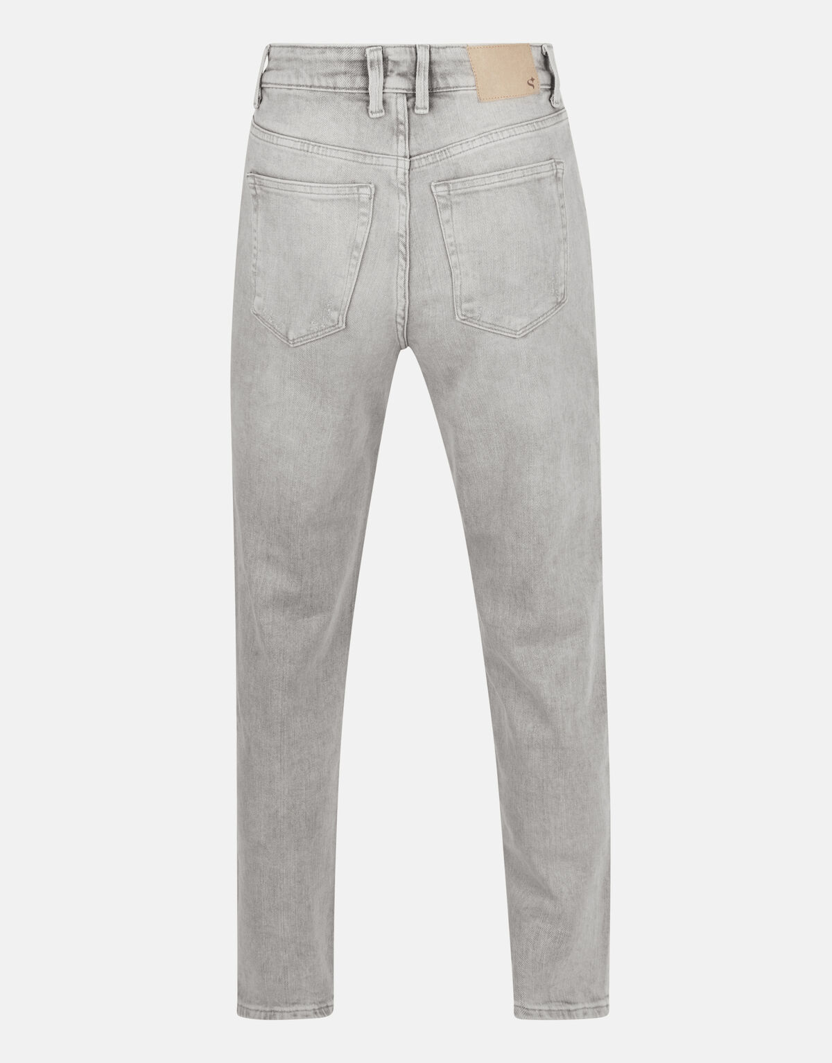 Tapered Fit Jeans Hellgrau SHOEBY WOMEN