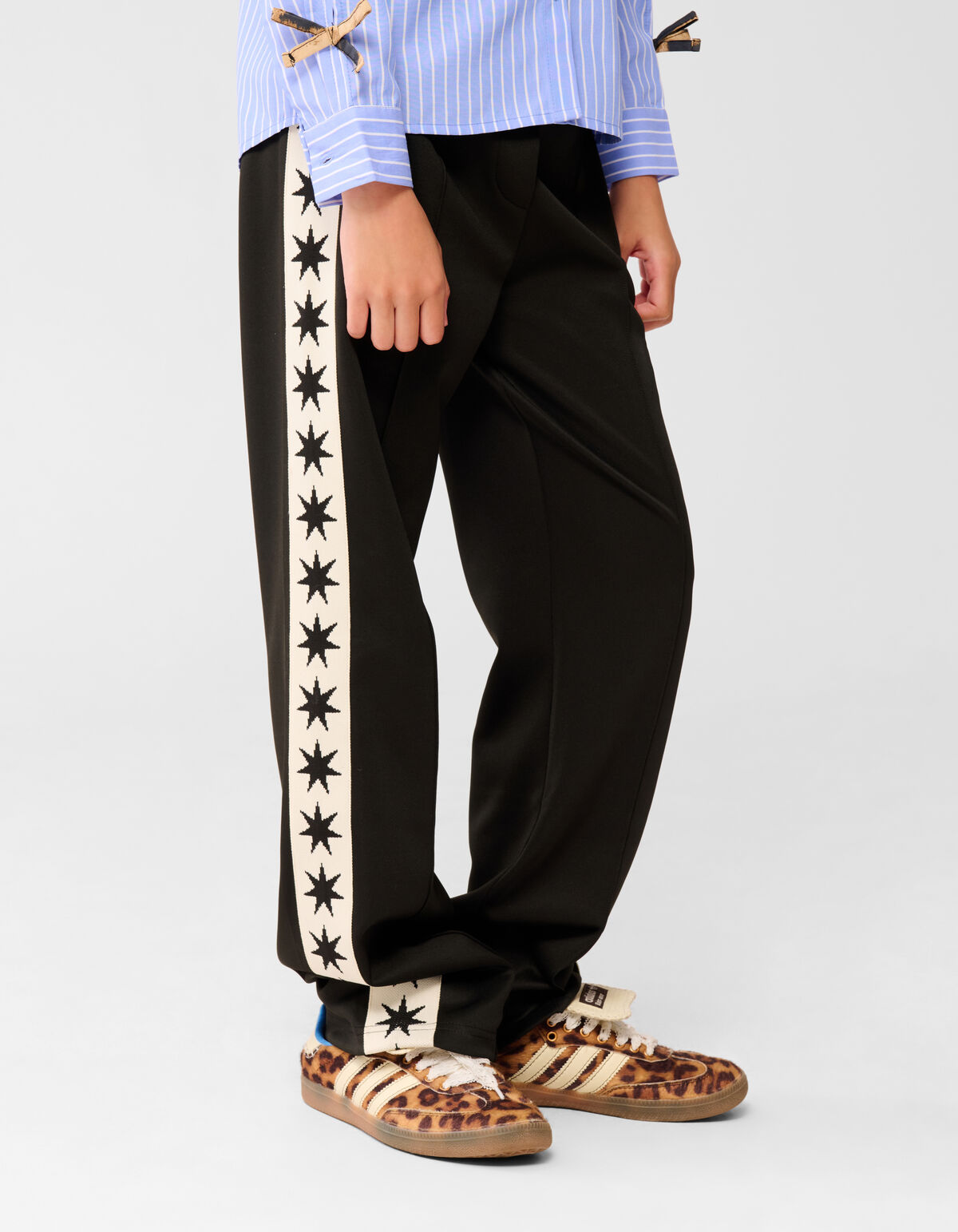 Sporty Star Hose mit weitem Bein Schwarz SHOEBY GIRLS