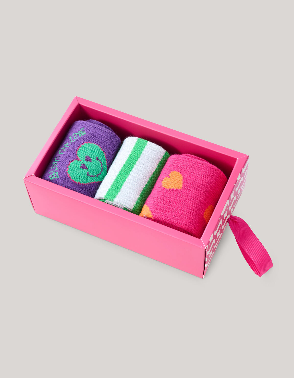 Geschenkbox Socken Rosa SHOEBY ACCESSOIRES