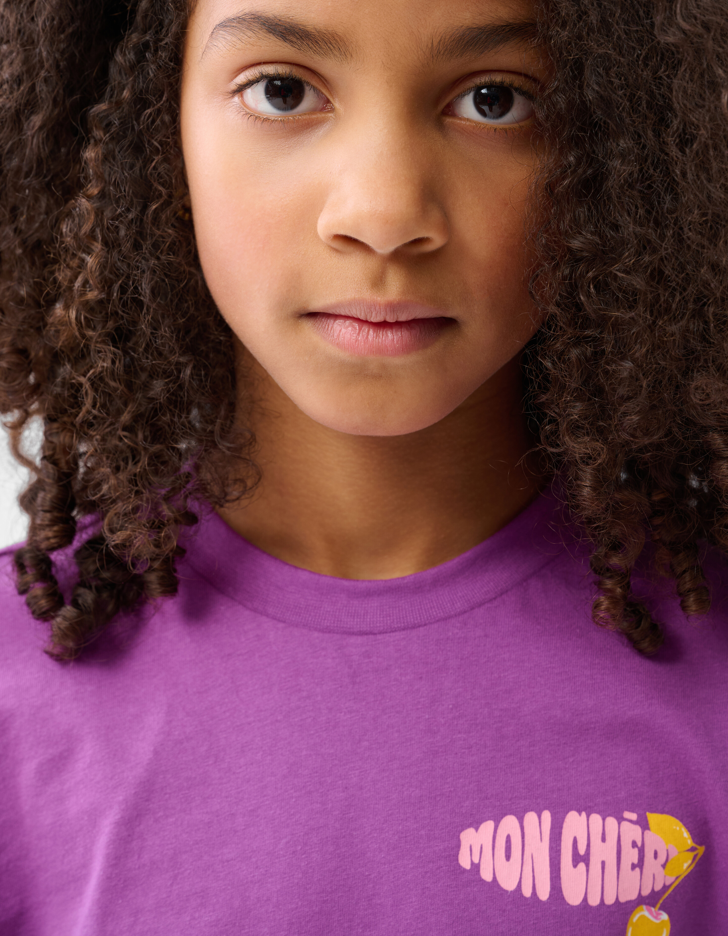 Artwork T-shirt Dunkelviolett SHOEBY GIRLS