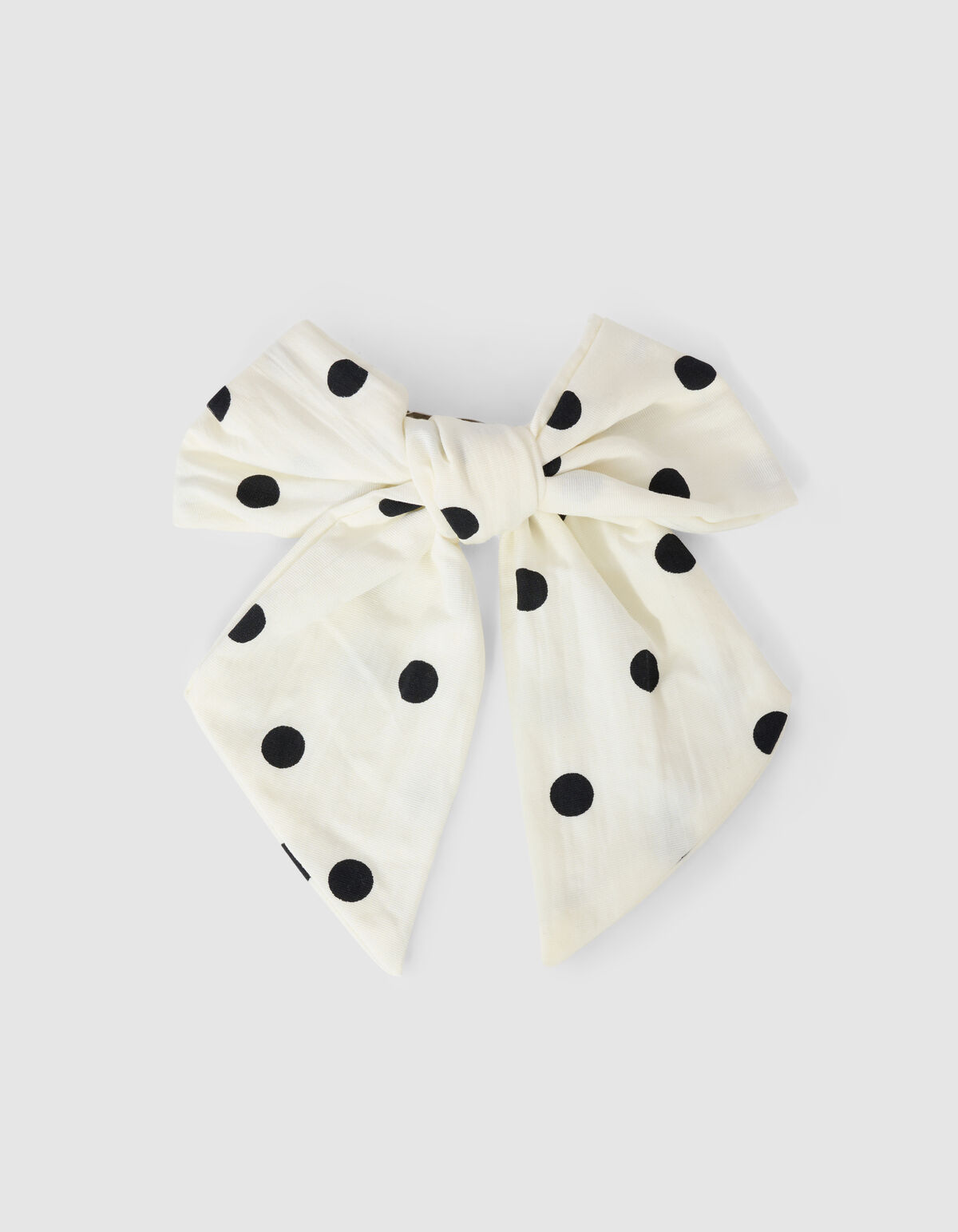 Bow Tie Polka Dot Clip Off-White SHOEBY ACCESSOIRES