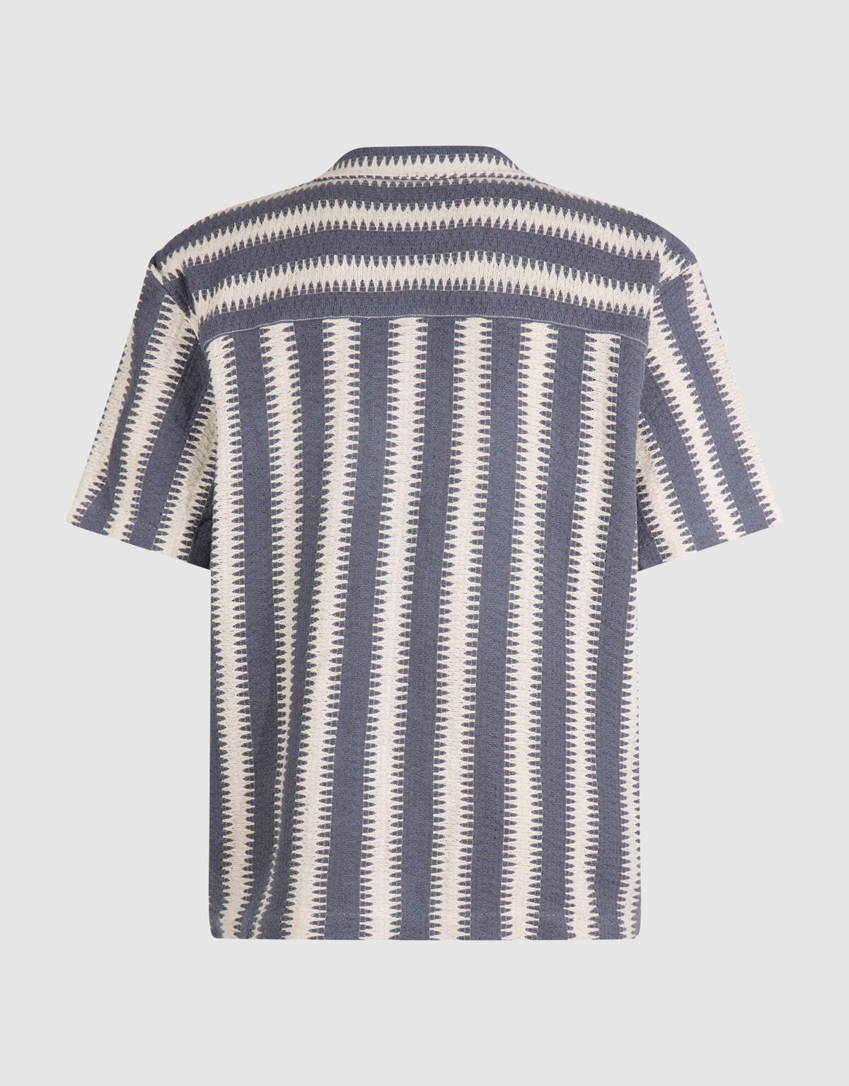 Gewebtes Overshirt Blau SHOEBY MEN