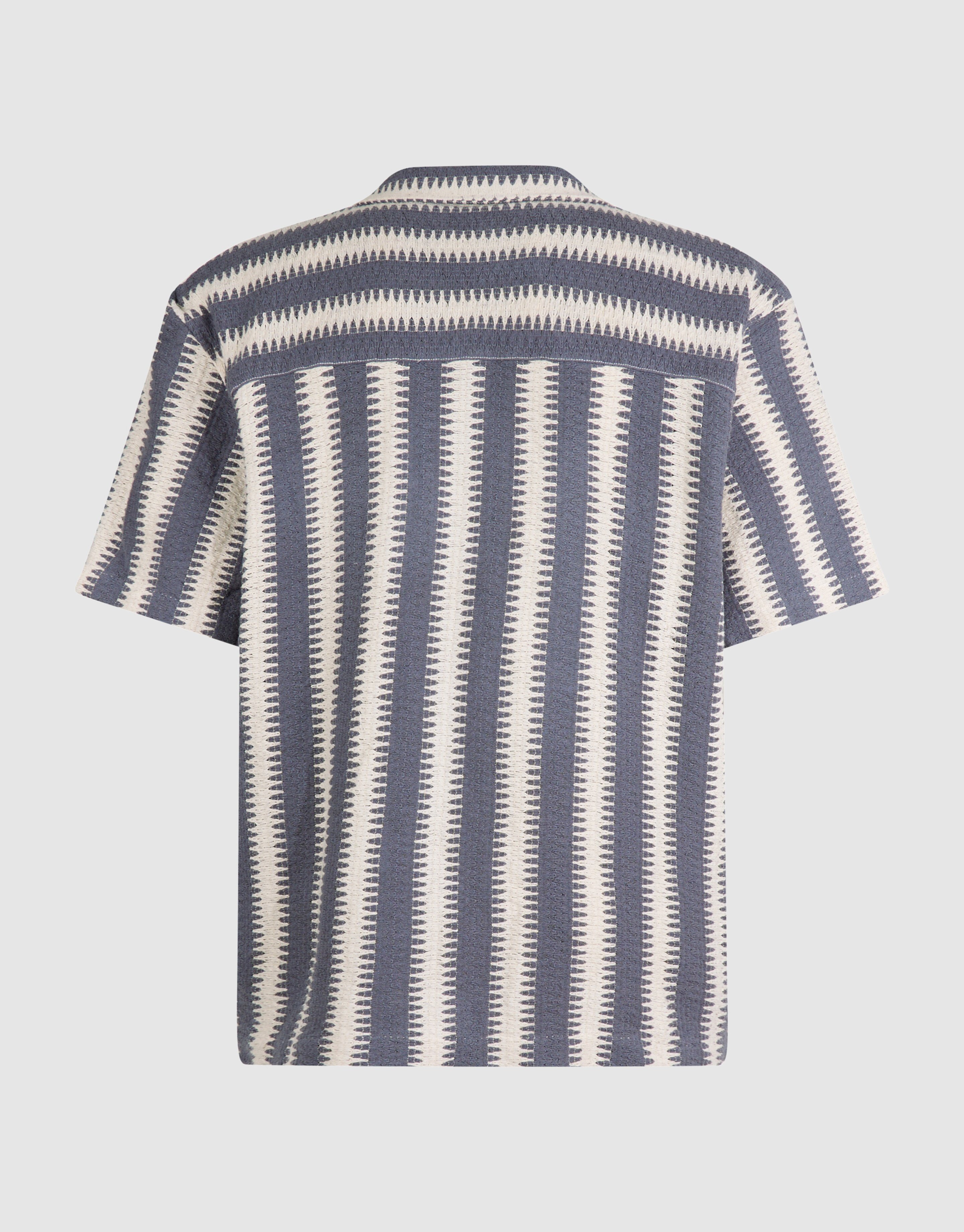 Gewebtes Overshirt Blau SHOEBY MEN