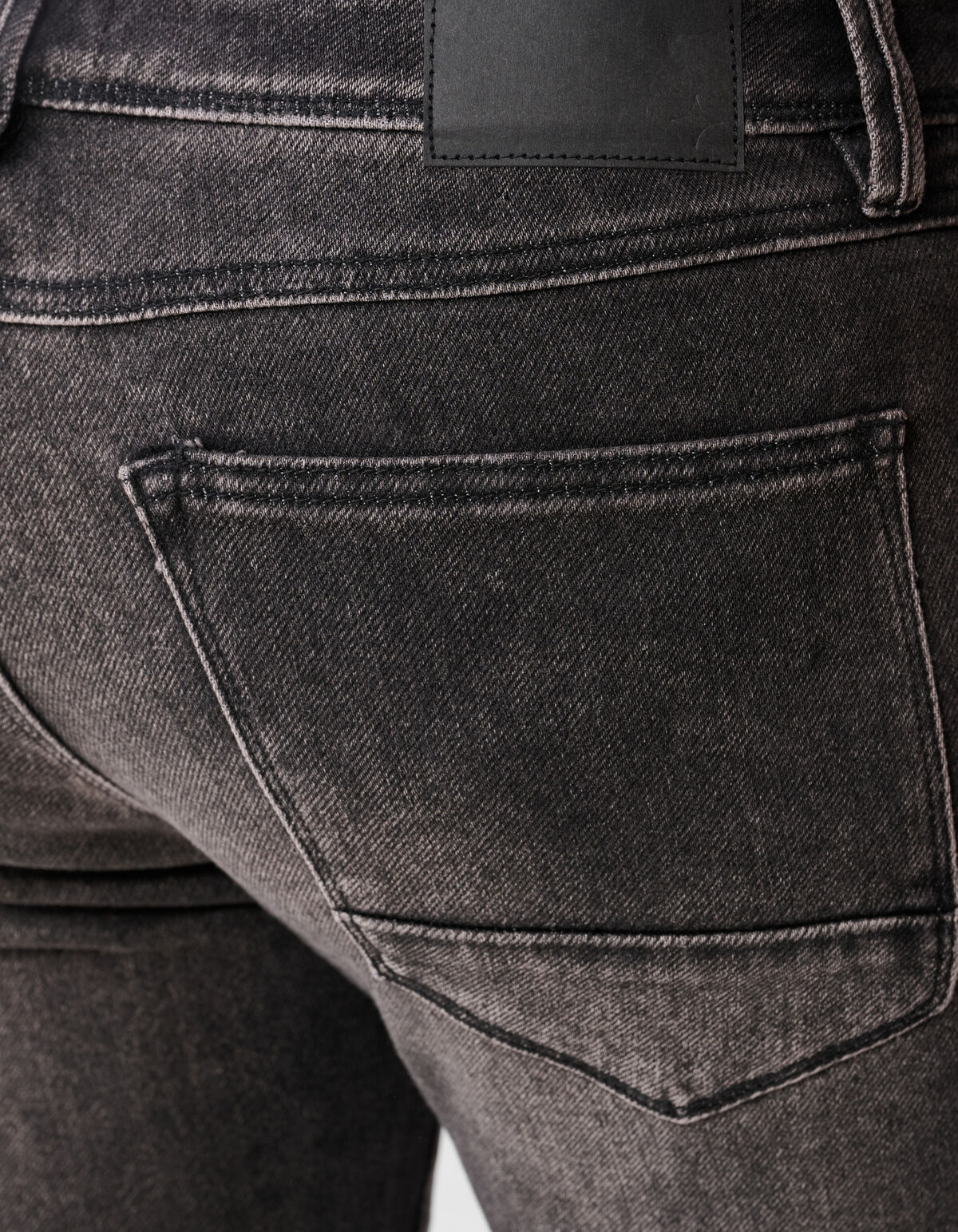 Schmale Jog-Jeans Grau L32 SHOEBY MEN