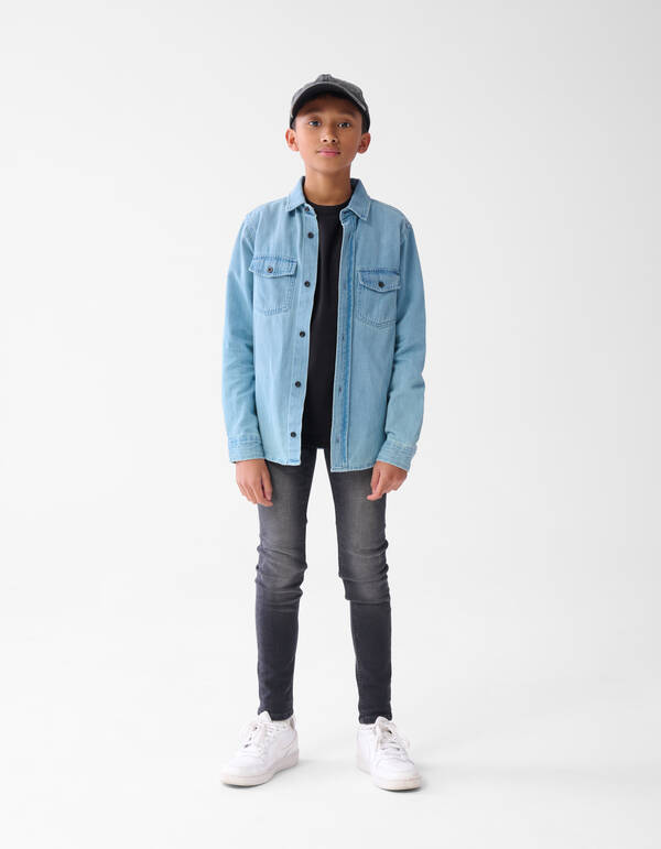 Denim Hemd Blau SHOEBY BOYS