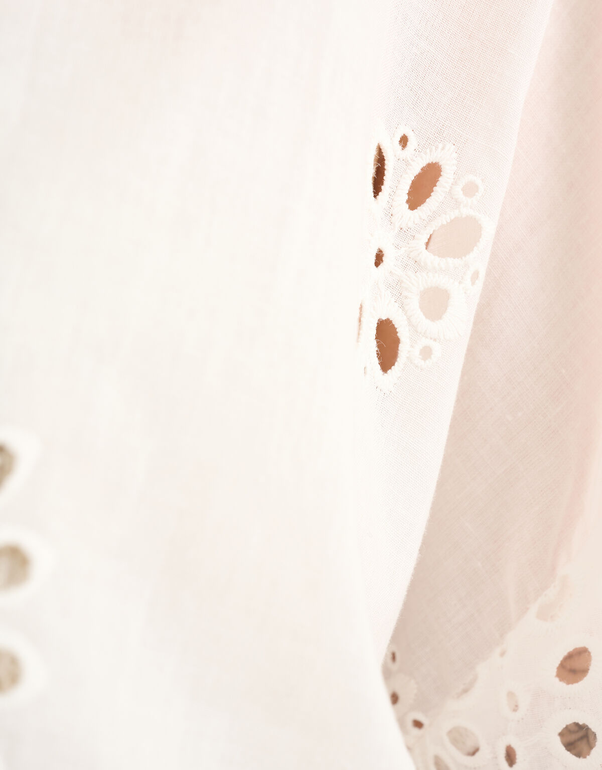 Broderie-Bluse Weiß SHOEBY WOMEN