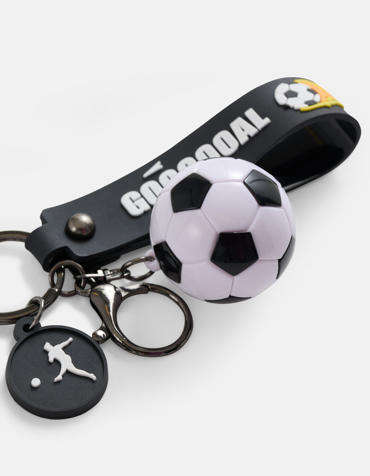 Football Schlüsselanhänger Schwarz SHOEBY ACCESSOIRES