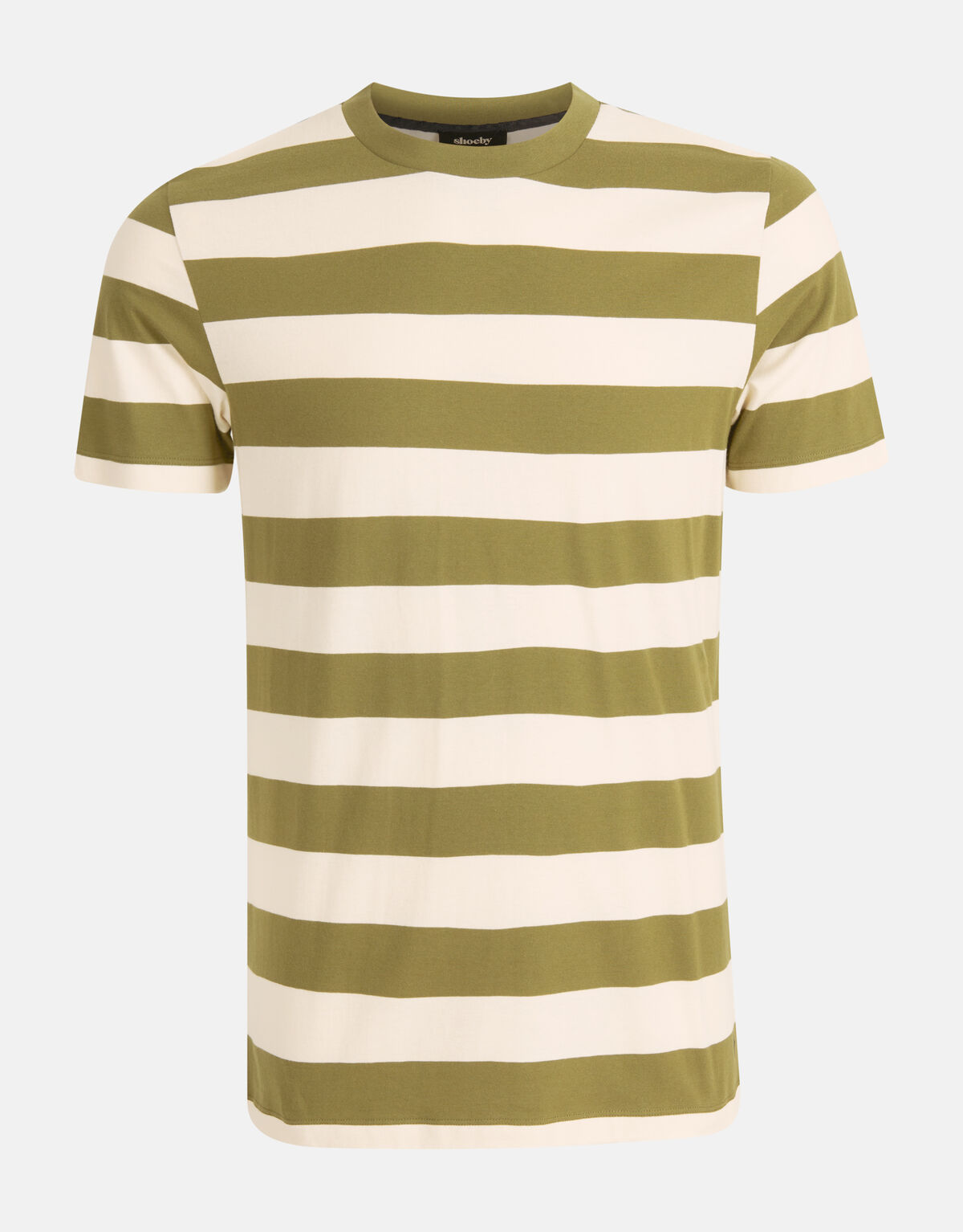 Gestreiftes T-shirt Grün SHOEBY MEN
