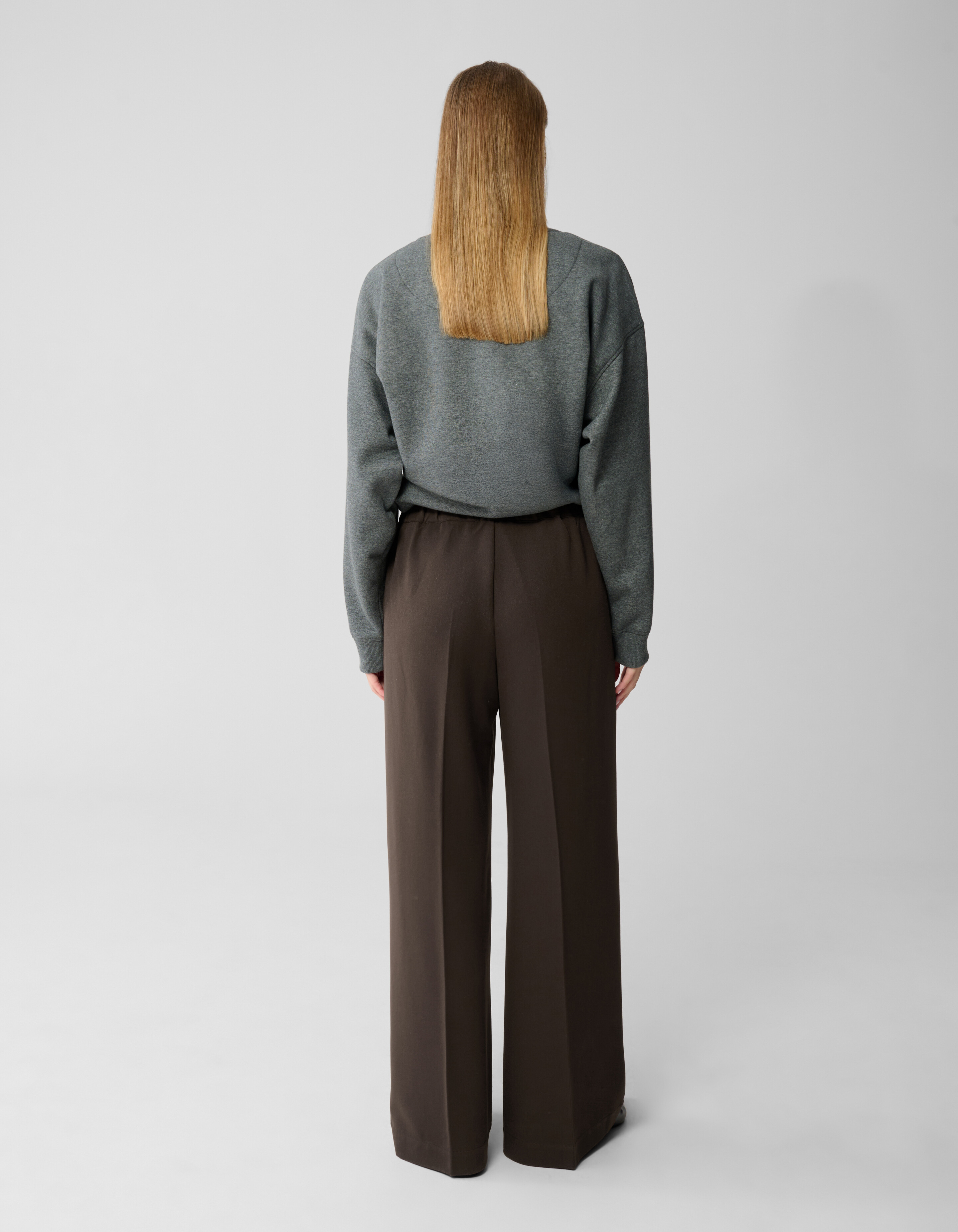 Hose mit weitem Bein in Dunkelbraun von Lonneke SHOEBY WOMEN