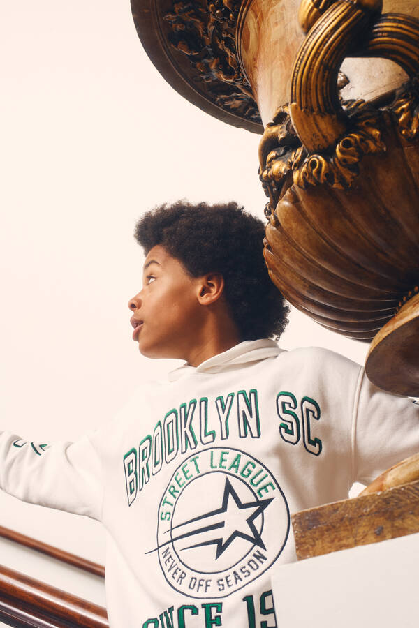 Brooklyn Oversized Hoodie Wei&szlig; SHOEBY BOYS