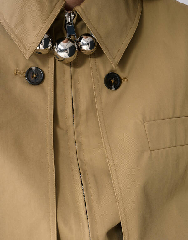 Cargo Trench Jack Hellbraun SHOEBY WOMEN