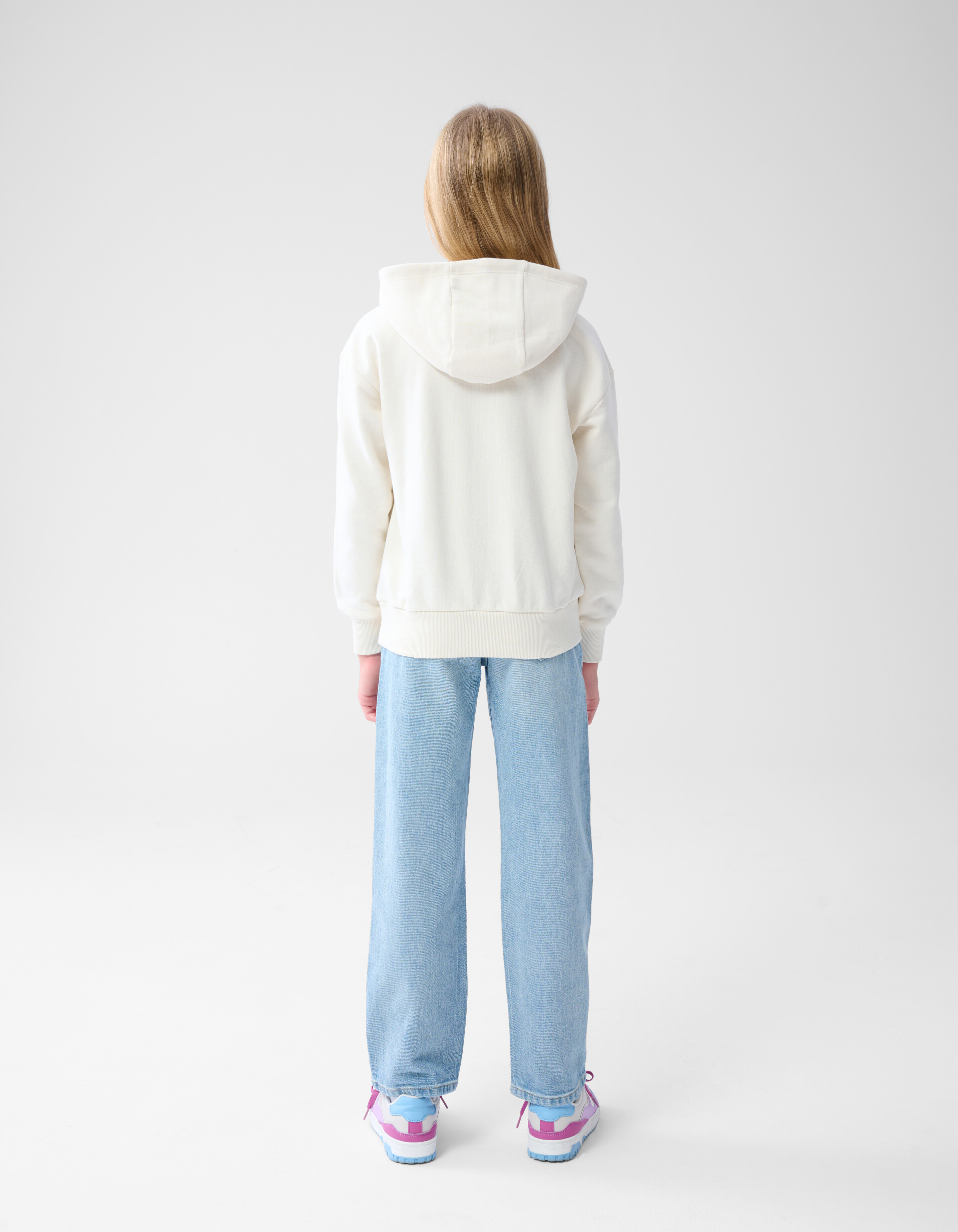 Artwork Hoodie Off White SHOEBY GIRLS